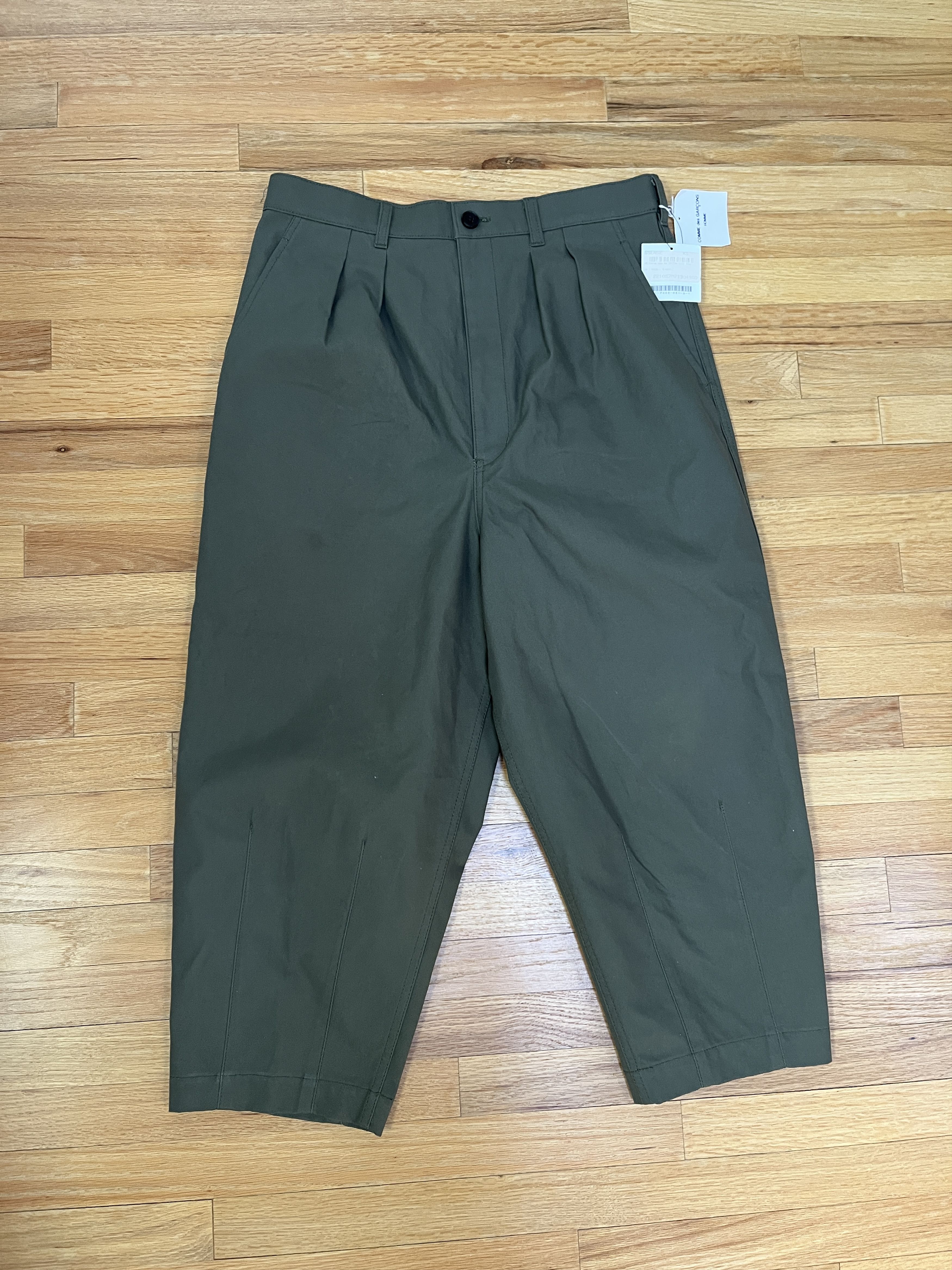 Comme des Garcons Commes des Garçons Homme Cotton Trousers Size US 30 / EU 46 - 1 Thumbnail