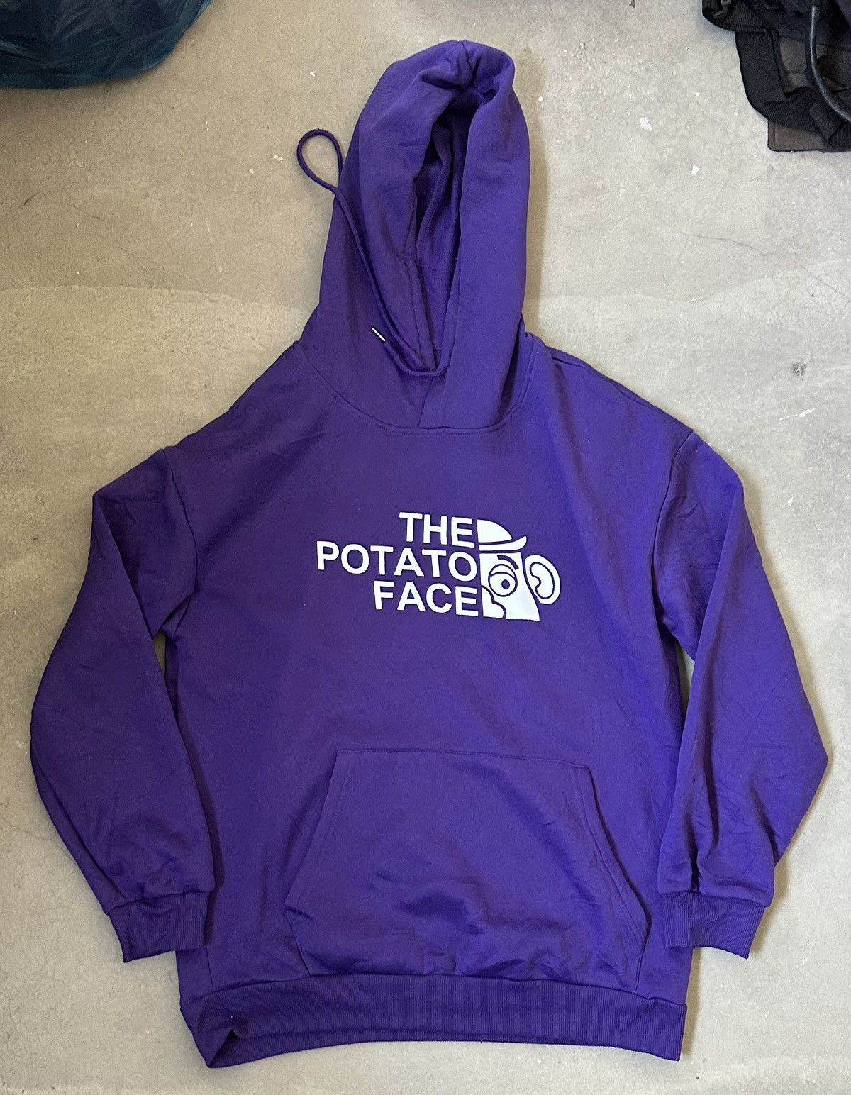 Vintage THE POTATO FACE TNF PARODY HOODIE Size US L / EU 52-54 / 3 - 1 Thumbnail