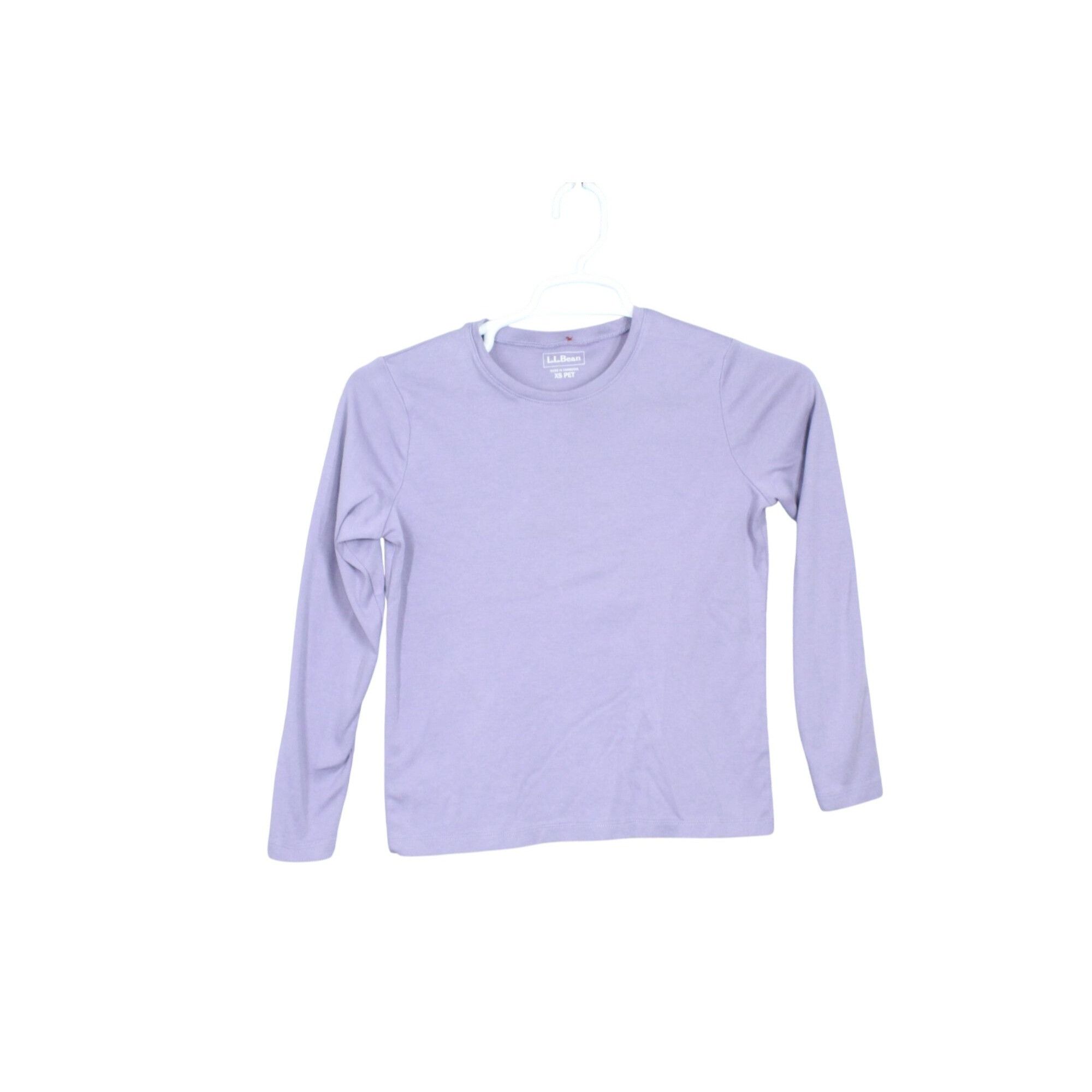 L.L. Bean LL Bean Dusty Purple Pima Long Sleeve Crew Tee Size XS / US 0-2 / IT 36-38 - 1 Thumbnail