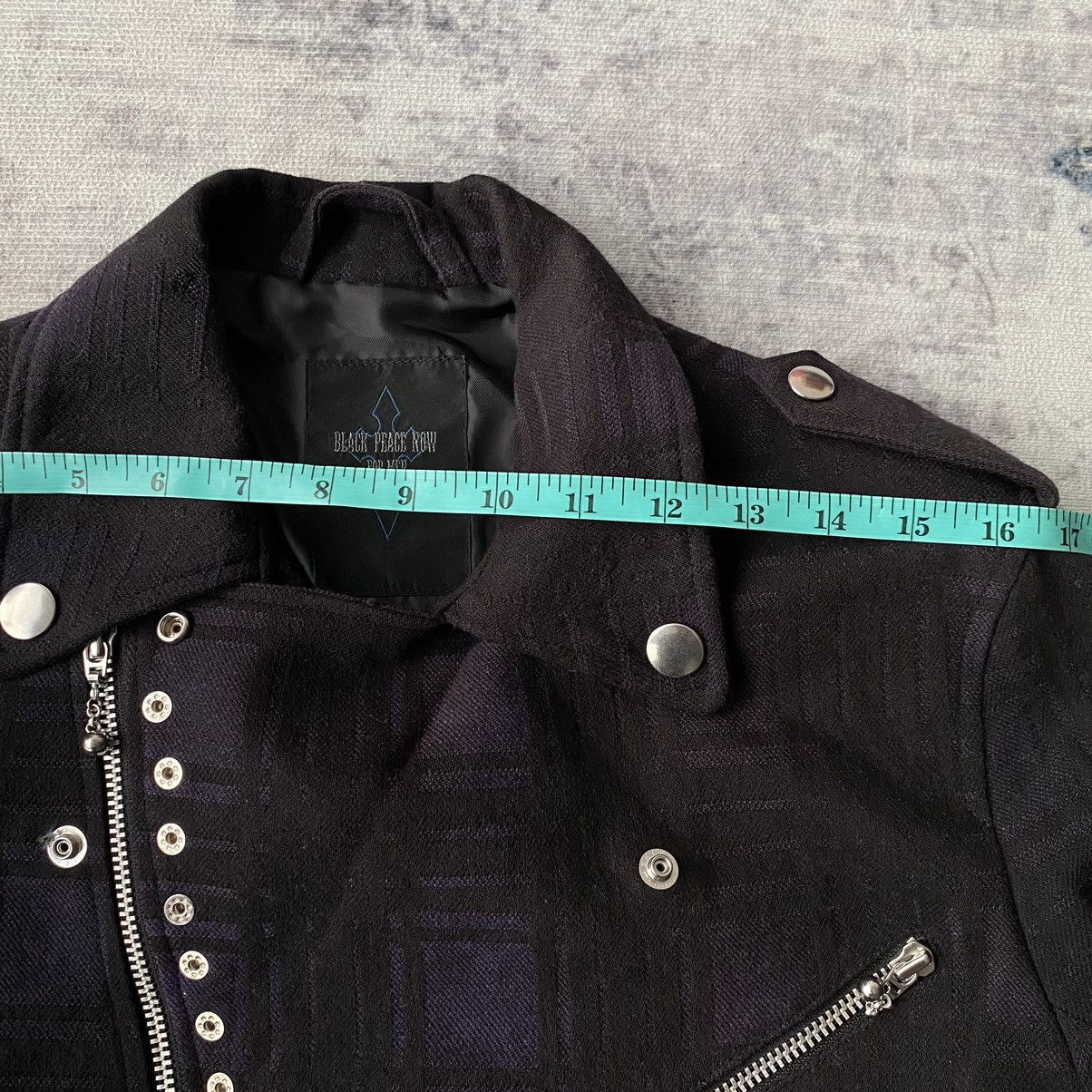14th Addiction × If Six Was Nine × Le Grande Bleu (L.G.B.) Black Peace Now Punk Rider Jacket Size US M / EU 48-50 / 2 - 17 Thumbnail