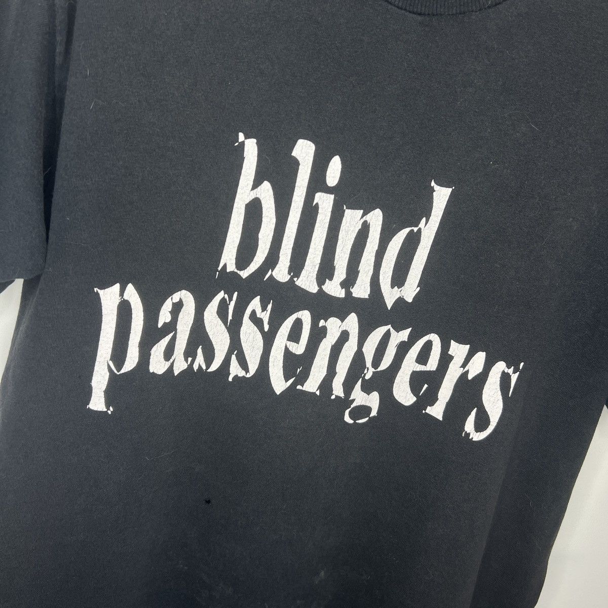 Band Tees × Vintage Vintage 90s Blind Passengers Single Stitch Tshirt Tee Black Size US M / EU 48-50 / 2 - 8 Thumbnail