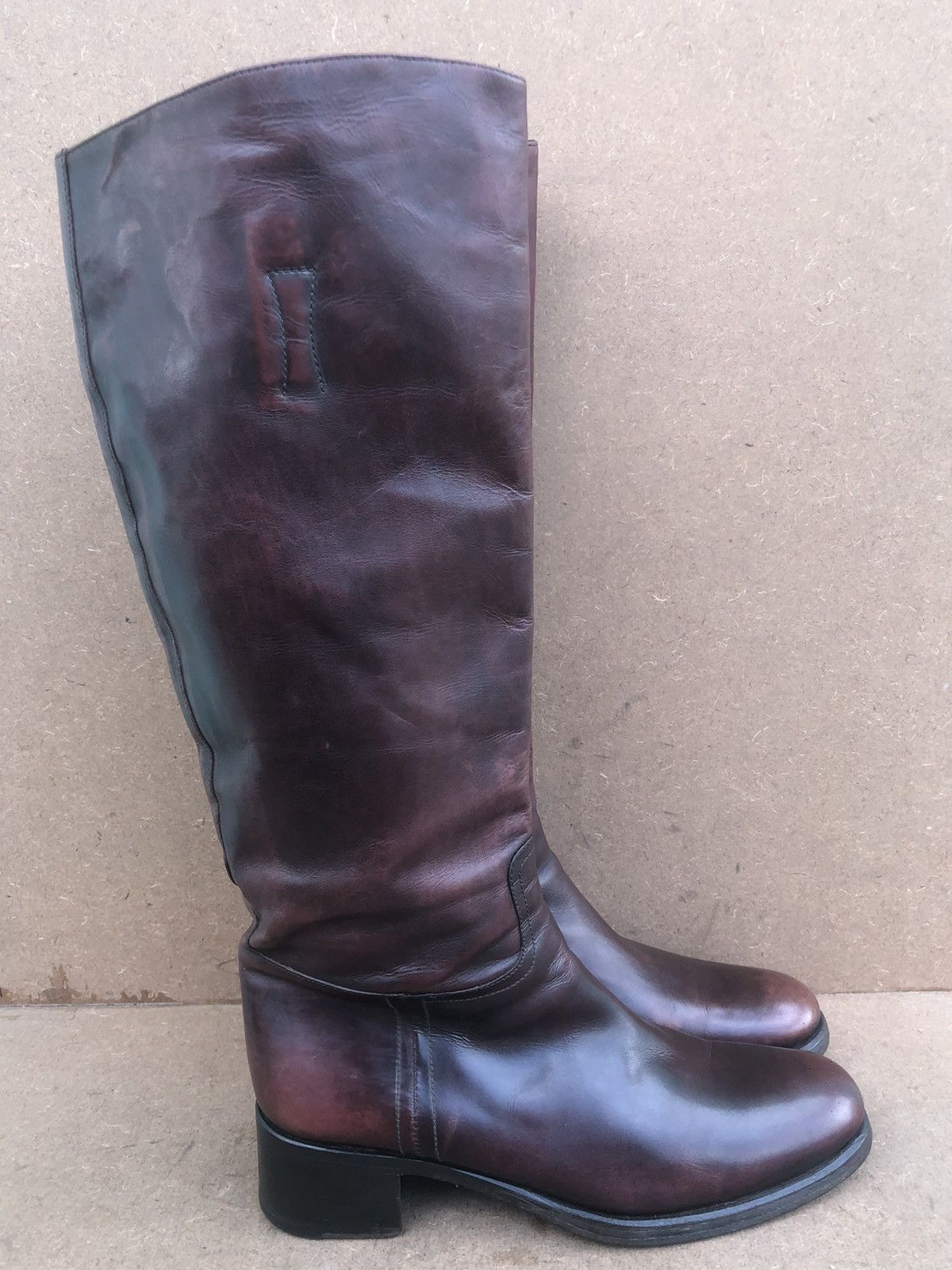 Prada Prada Brown Calfskin Leather Women’s Boots Size 38 Size US 8 / IT 38 - 3 Thumbnail