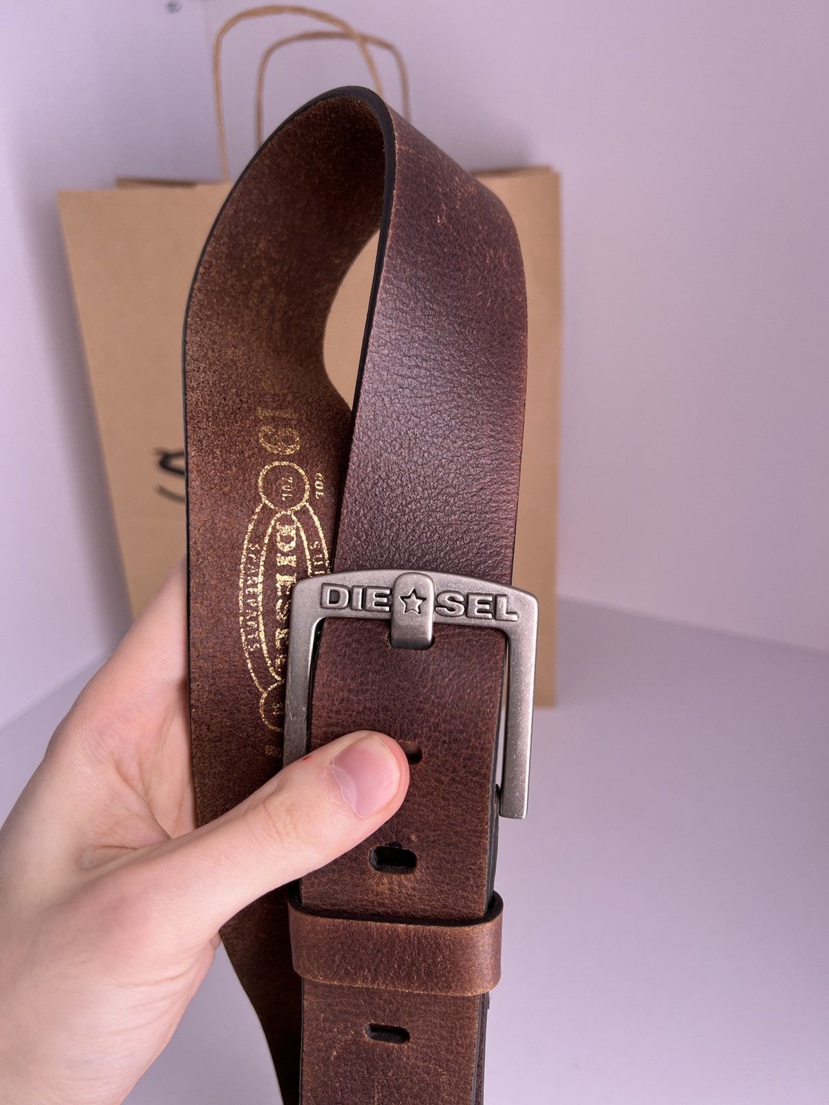 Diesel × Vintage Vintage Diesel Y2k Belt Size ONE SIZE - 2 Thumbnail