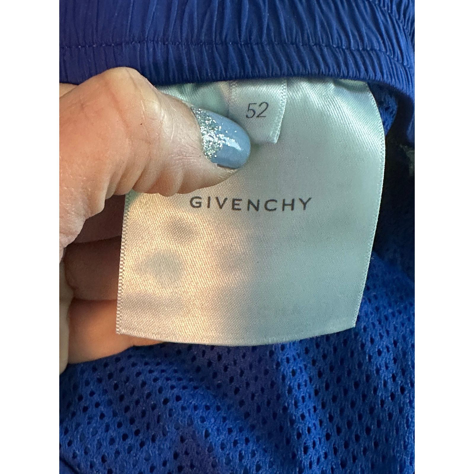 Givenchy Givenchi blue men track pants size 52 - US 36 Size US 36 / EU 52 - 4 Thumbnail