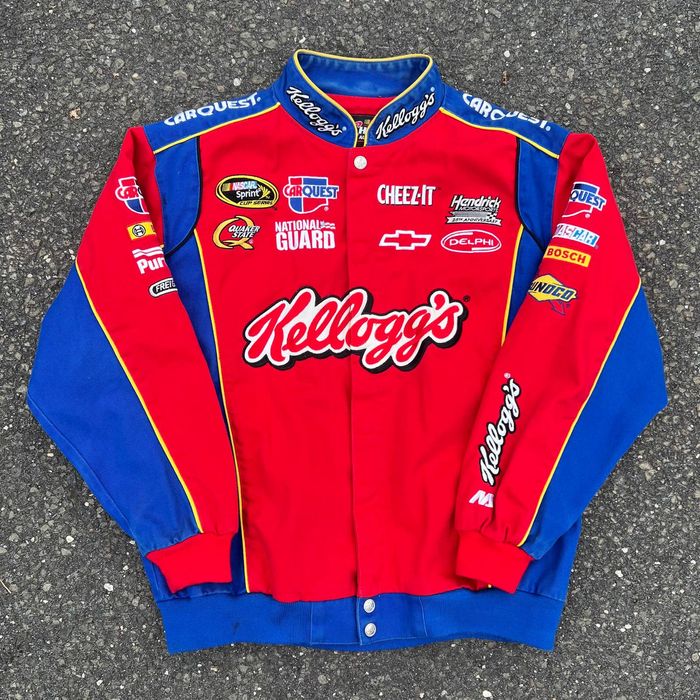 Vintage Vintage Kellogg s chase authentics nascar jacket Grailed