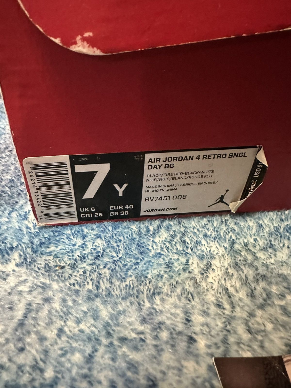 Jordan Brand Jordan 4 Tattoo Size US 7 / EU 40 - 8 Thumbnail