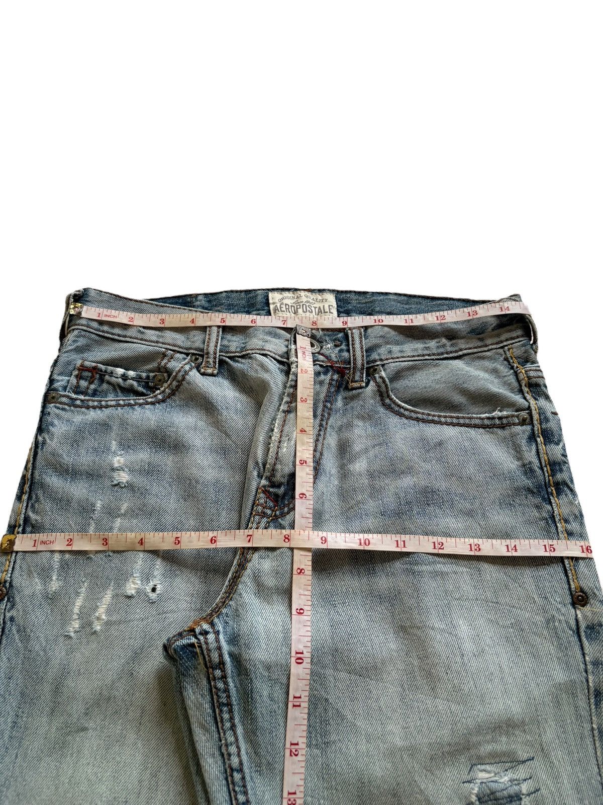 Japanese Brand Vintage Japanese Brand Patches Faded Wash Bootcut Jeans Size US 29 - 12 Thumbnail