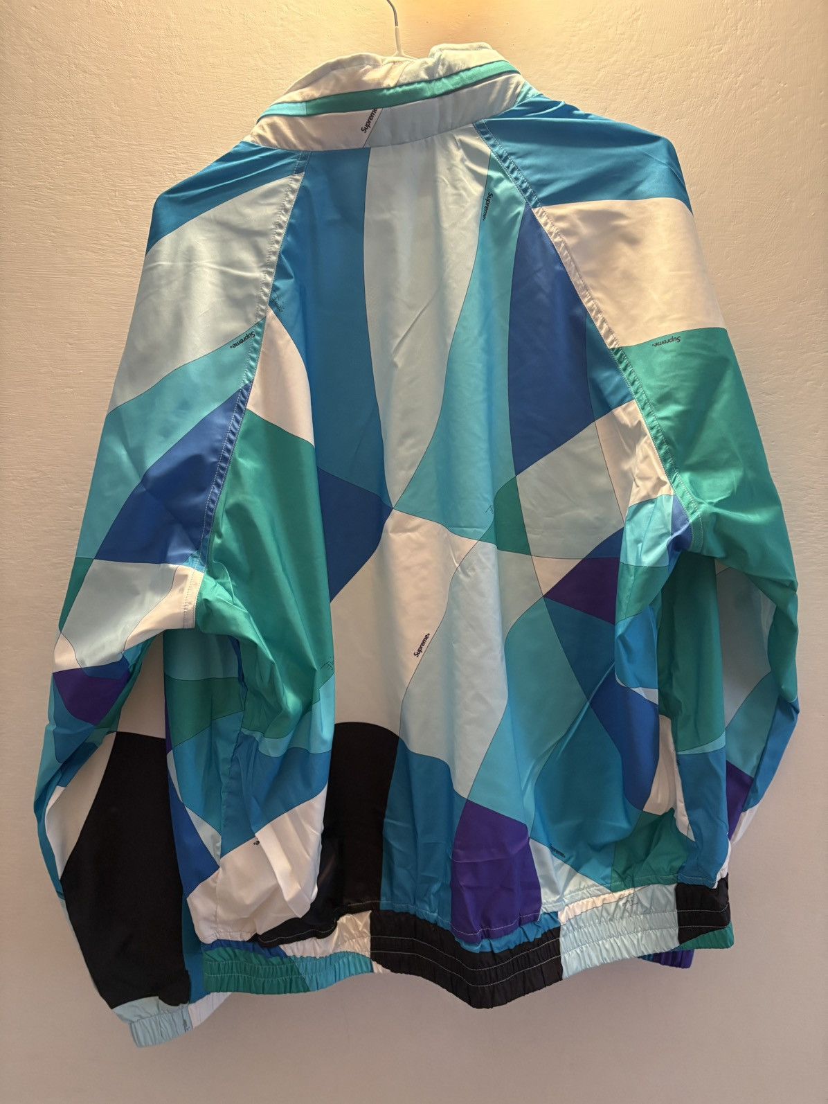 Supreme 🌀 Supreme x Emilio Pucci 2021 Windbreaker – Blue (Size M) 🔥 Size US M / EU 48-50 / 2 - 2 Thumbnail