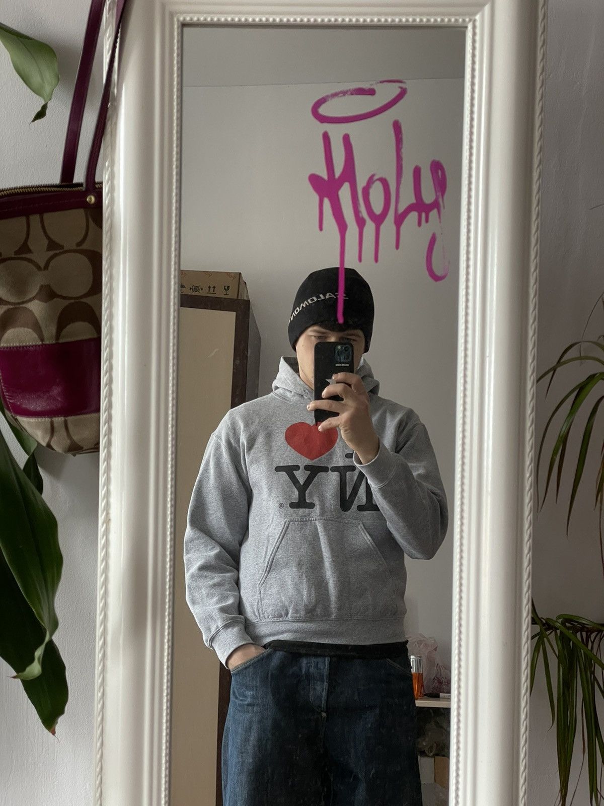 I Love NY Vintage I love New York hoodie Y2K style Size US S / EU 44-46 / 1 - 7 Thumbnail