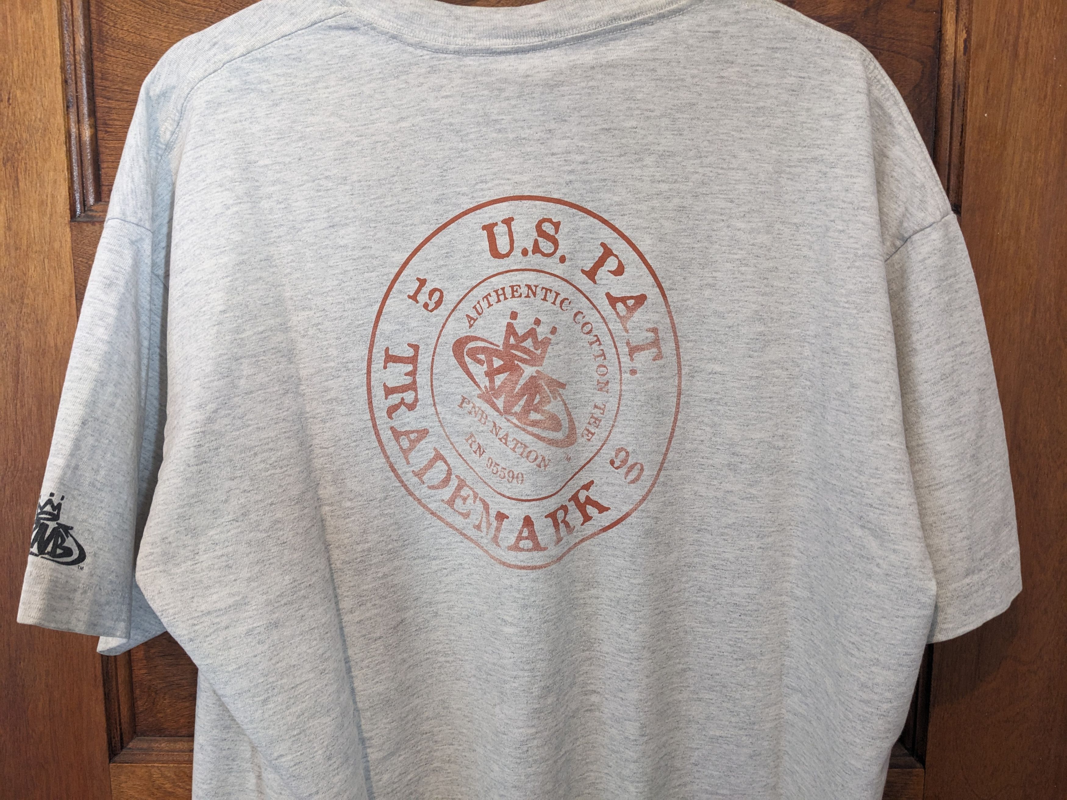 Other Vintage PNB NATION Atom tee , Size US XXL / EU 58 / 5 - 4 Thumbnail