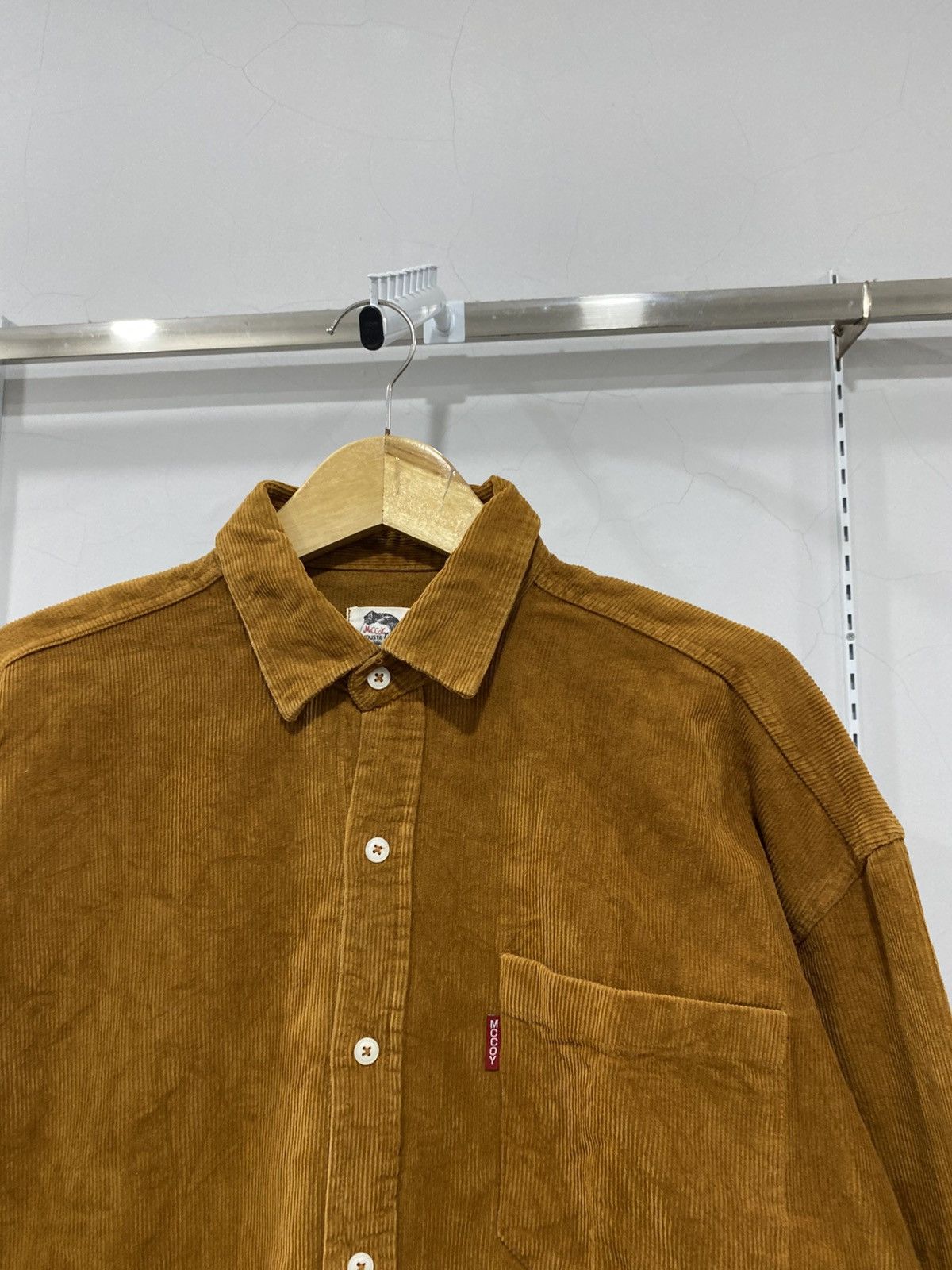 Japanese Brand The Real McCoy Corduroy Shirt Size US L / EU 52-54 / 3 - 3 Thumbnail