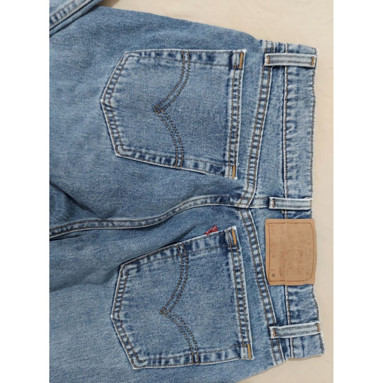 Levi's VINTAGE Levi's Jeans Womens 560 Tapered Denim 11 M Blue Jeans Women Girls Mens? Size 32" / US 10 / IT 46 - 2 Thumbnail