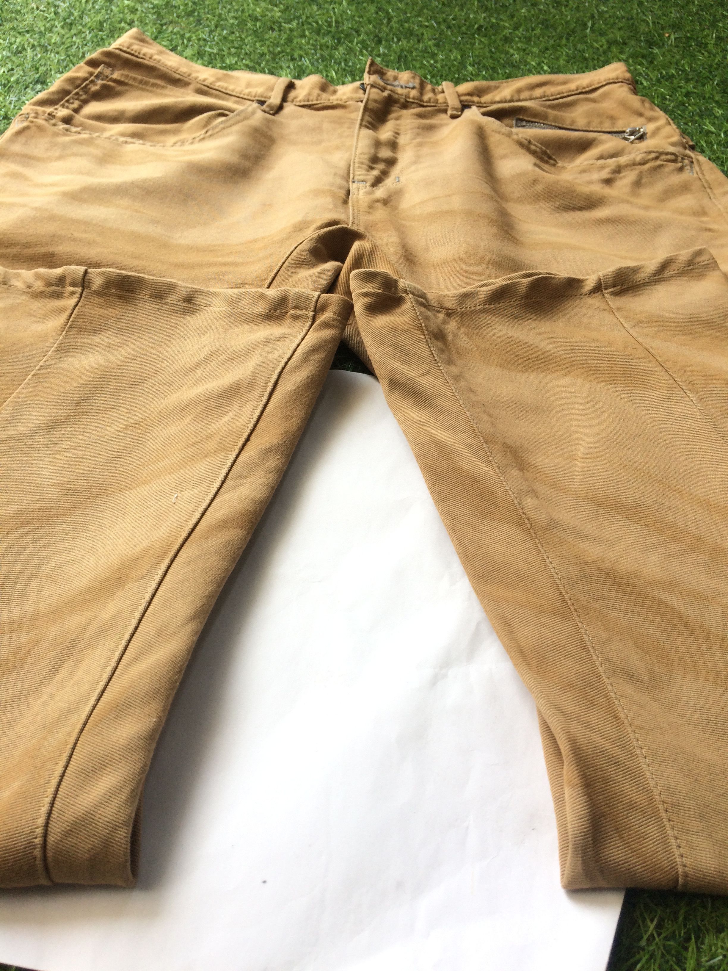 Japanese Brand Distressed Japanese Banana Cut Trousers Pants #D-616 Size US 34 / EU 50 - 5 Thumbnail
