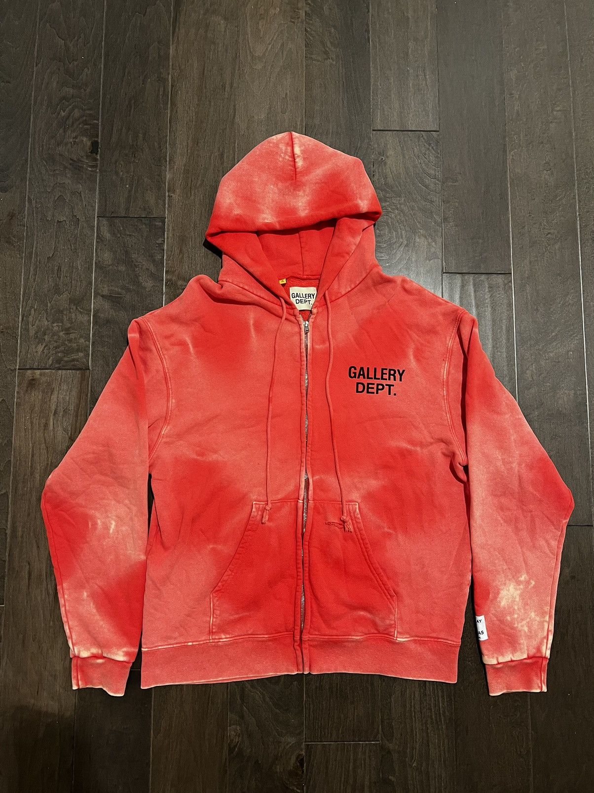 Gallery Dept. Sun Faded Zip Up Hoodie