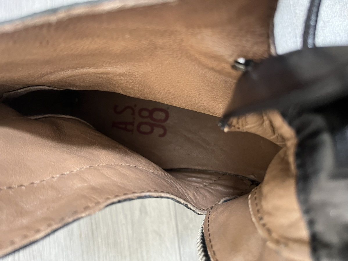 A.S.98 A.S 98 leather boots,ccp,14th addiction,carpe dieme,MA+ Size US 7 / EU 40 - 11 Thumbnail