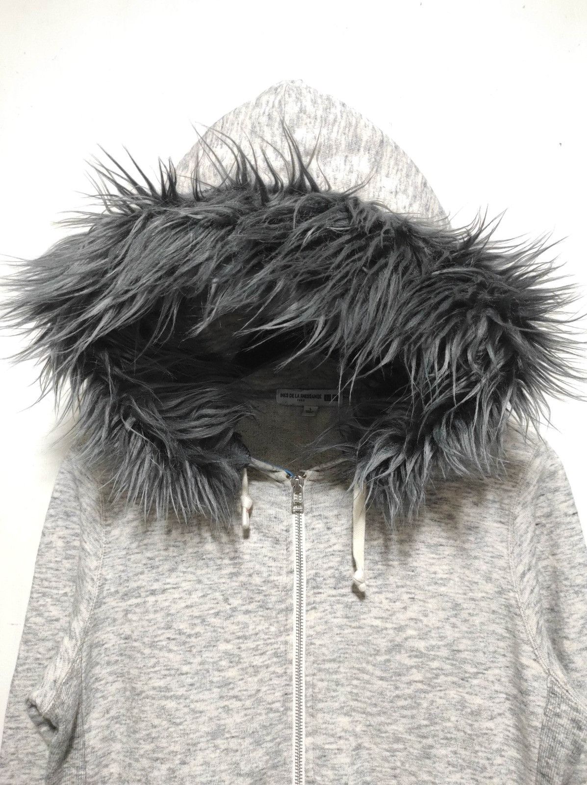 Uniqlo Uniqlo x Ines Da La Fressange double zip fur hoodie Size US S / EU 44-46 / 1 - 8 Thumbnail