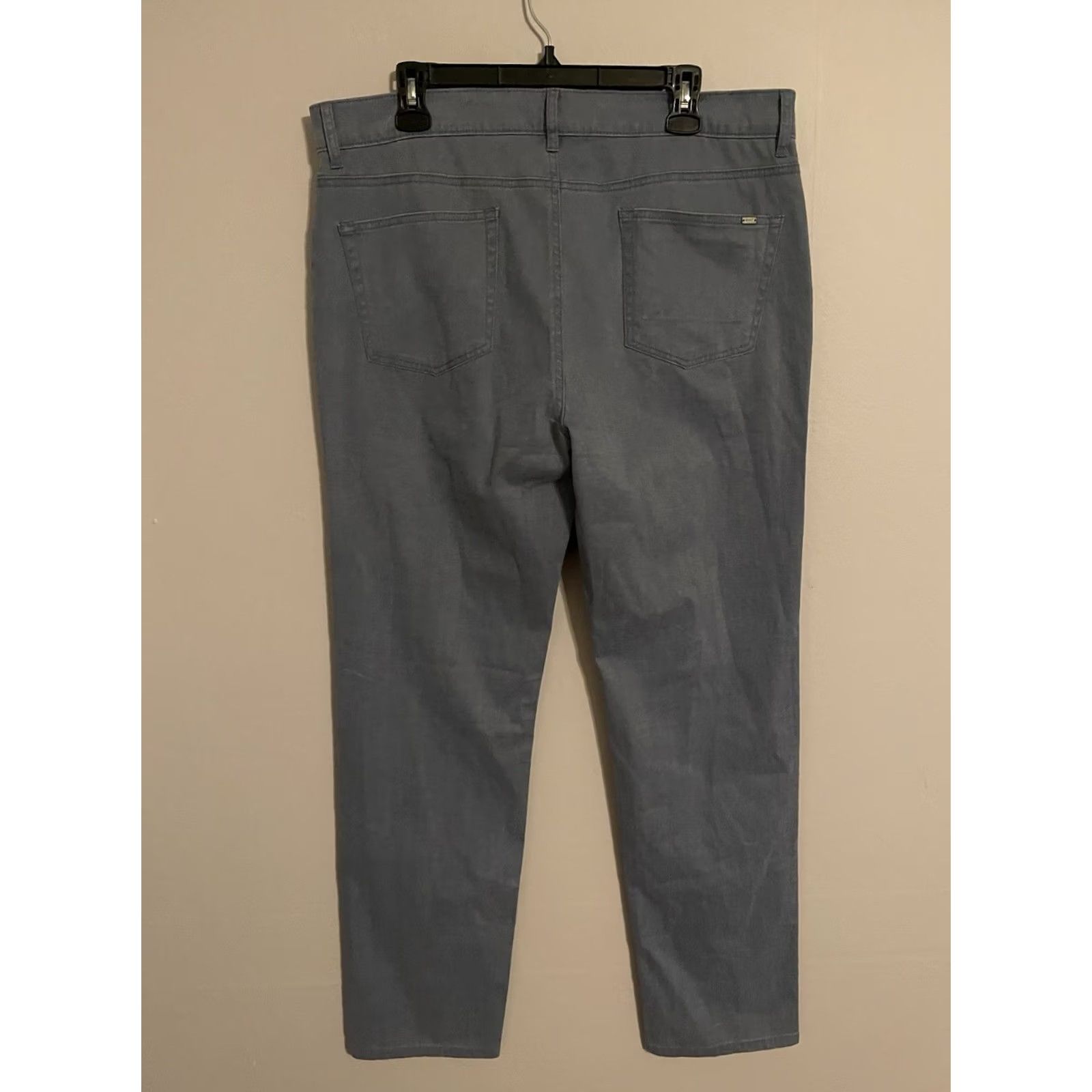 johnnie-O VINTAGE Johnnie-O Carmel Sateen 5-Pocket Pants Blue Chambray Chinos Men's 36x34 Size US 36 / EU 52 - 3 Thumbnail