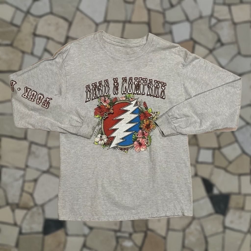 Vintage VINTAGE Dead & Company Tour 2021 Tee Gray T-Shirt Long Sleeve Size Small Size US S / EU 44-46 / 1 - 1 Thumbnail