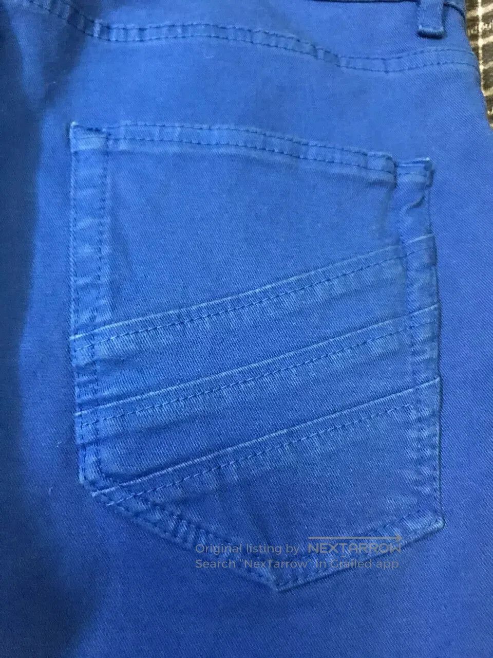 Just Cavalli Just Cavalli Blue Washed Biker Jeans. Size US 32 / EU 48 - 8 Thumbnail