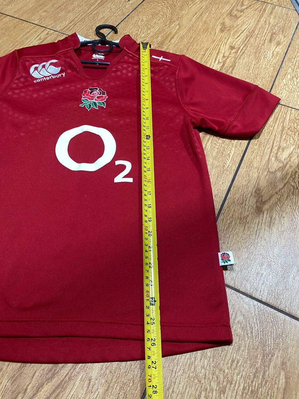 Canterbury of New Zealand Logo Canterbury Red Jerseys ENGLAND Size S Size US S / EU 44-46 / 1 - 12 Thumbnail
