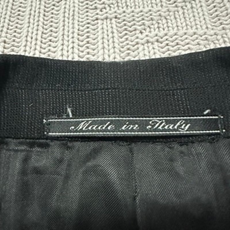Fendi Fendi black texured 3 button wool blazer size 40L Size 40L - 7 Thumbnail