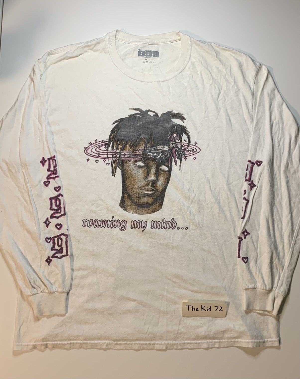 Band Tees × Vintage Juice WRLD “Roaming My Mind” L/S Tee Size US XL / EU 56 / 4 - 1 Thumbnail