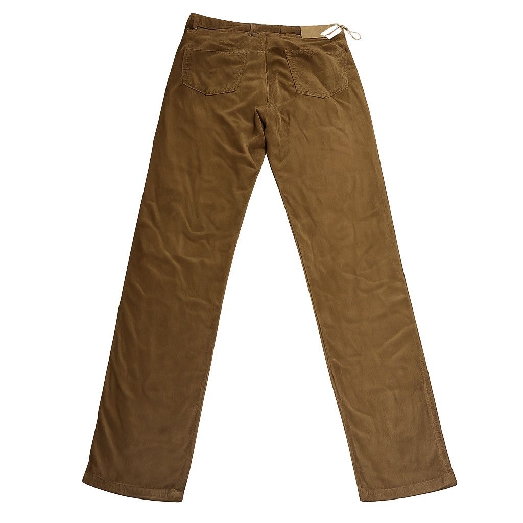 Ermenegildo Zegna Ermenegildo Zegna Brown Corduroy 5-Pocket Pants Italy Sz 38 Size US 38 / EU 54 - 3 Thumbnail