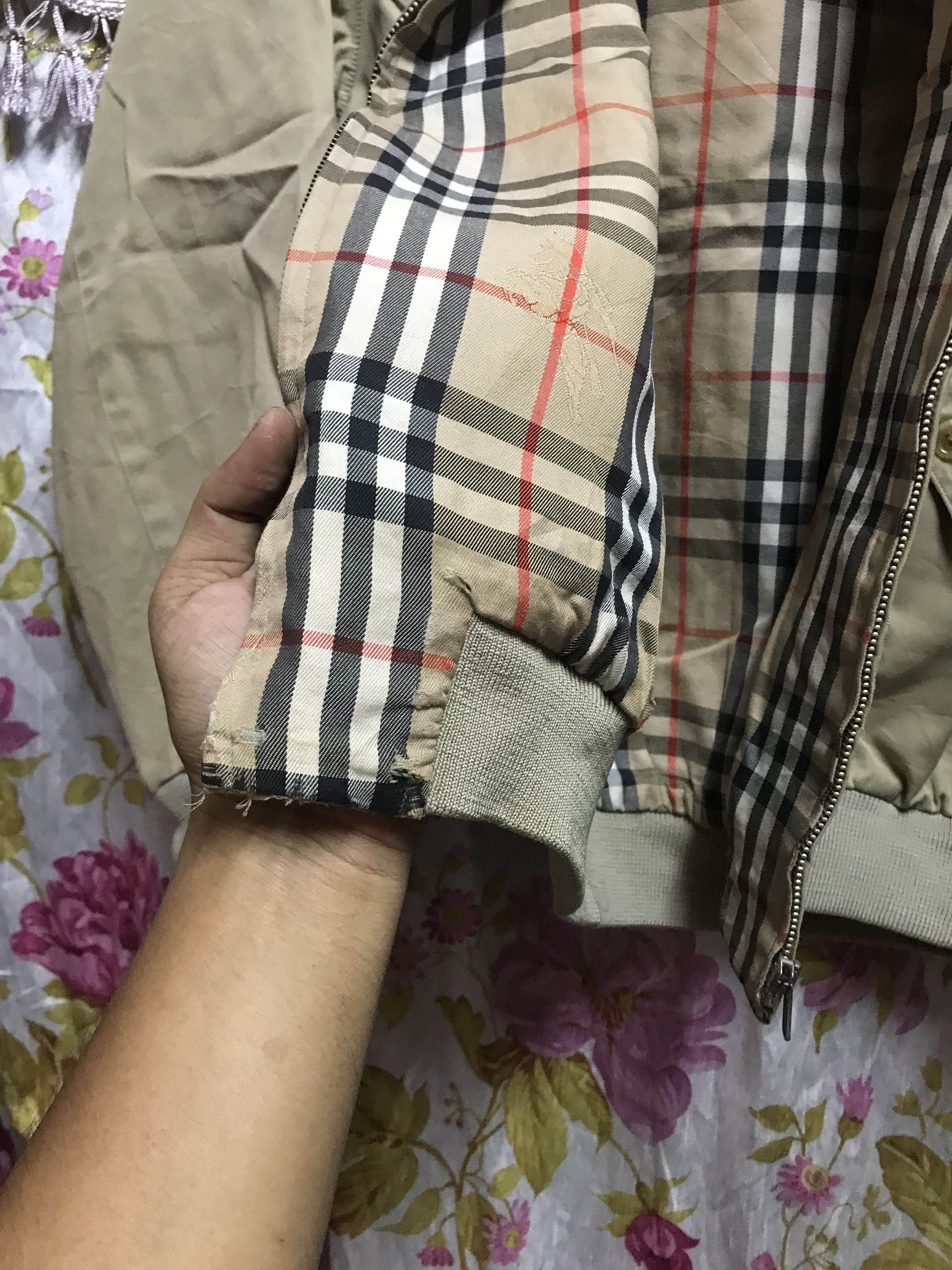 Burberry Vintage Burberry Harritong Jacket Size US M / EU 48-50 / 2 - 11 Thumbnail