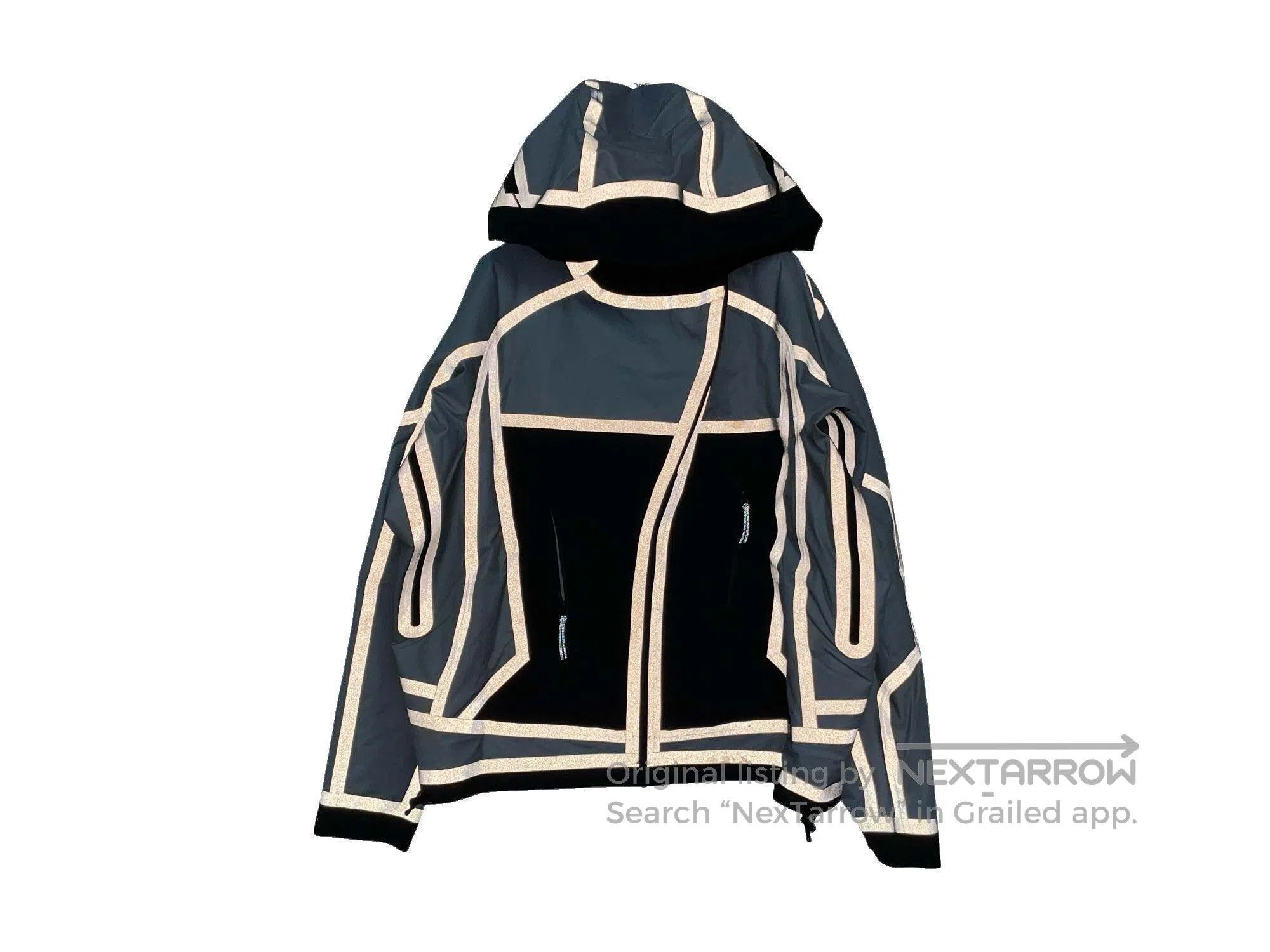 _J.L-A.L_ _J.L-A.L_ Reflective Two-Sided Windbreaker Jacket Size US M / EU 48-50 / 2 - 2 Thumbnail