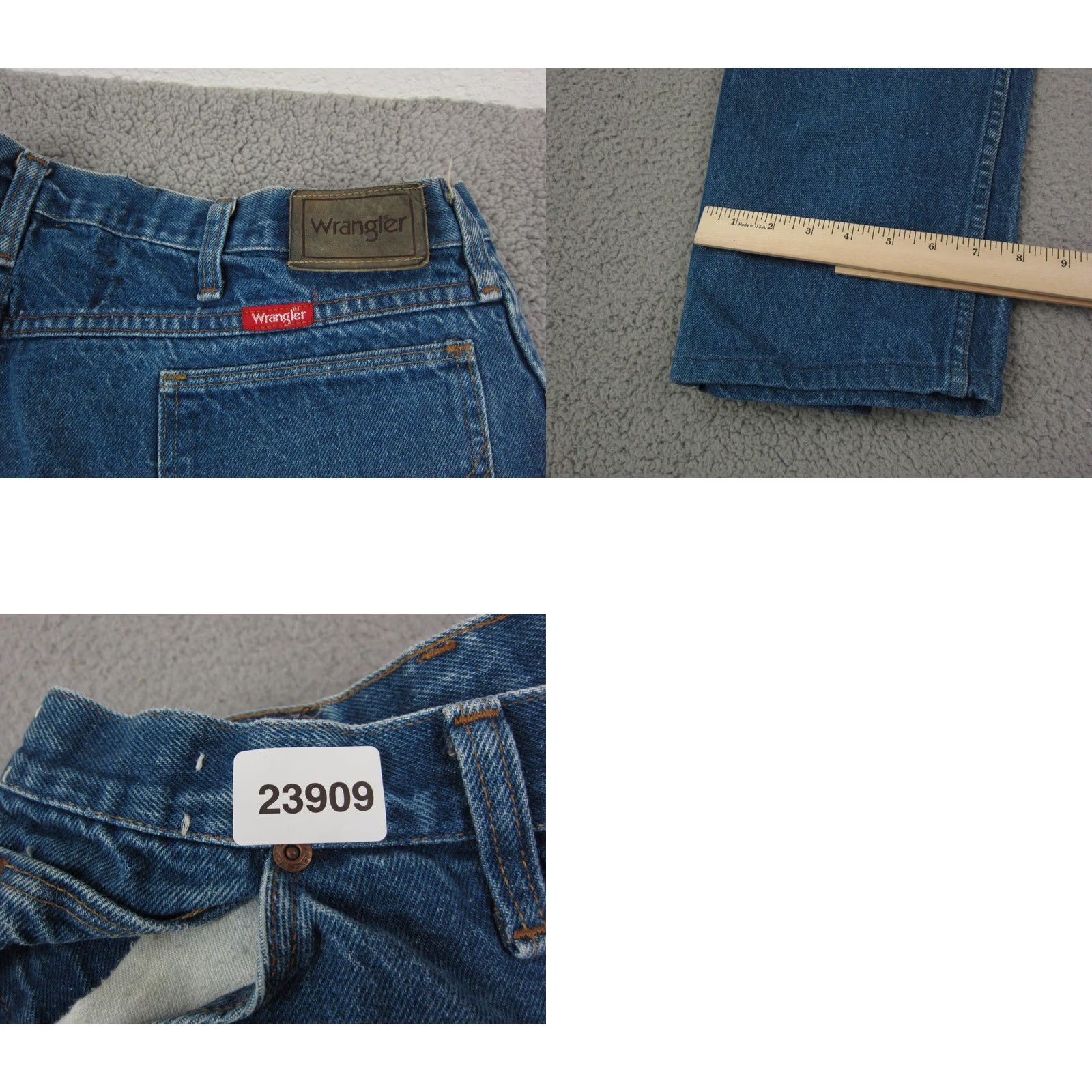 Wrangler VINTAGE Wrangler Jeans Mens Cowboy Cut 915SWK Blue Adult W 40 L 32 90s USA Size US 40 / EU 56 - 9 Thumbnail