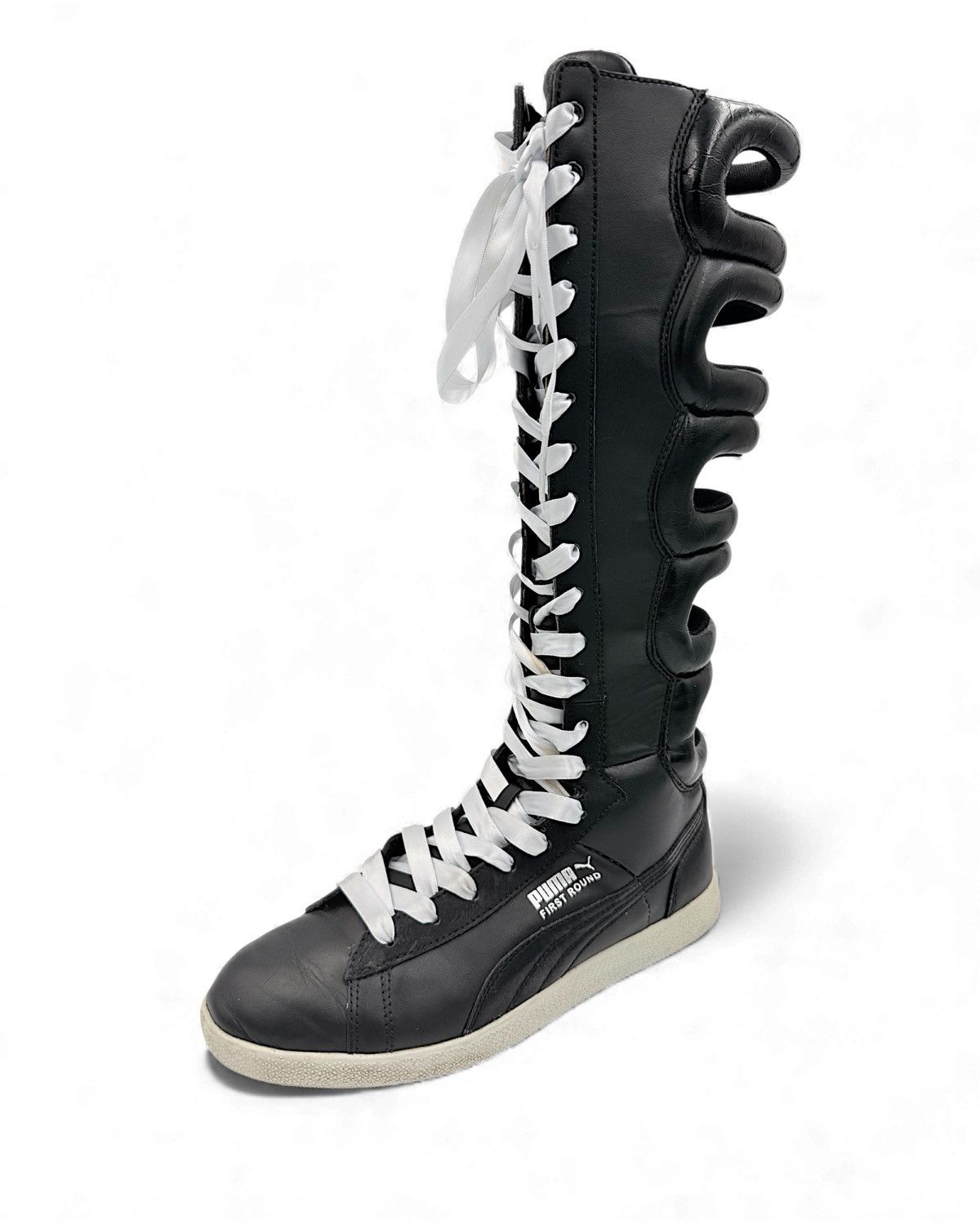 Puma Vintage y2k archive Puma boxing / moto boots 00s Size US 7 / IT 37 - 4 Thumbnail