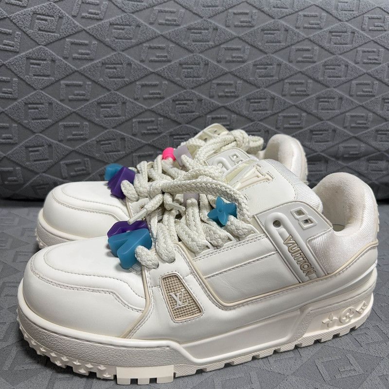Louis Vuitton Louis Vuitton Trainer Maxi Low-Top Sneakers 0079 Size US 9.5 / EU 42-43 - 1 Thumbnail