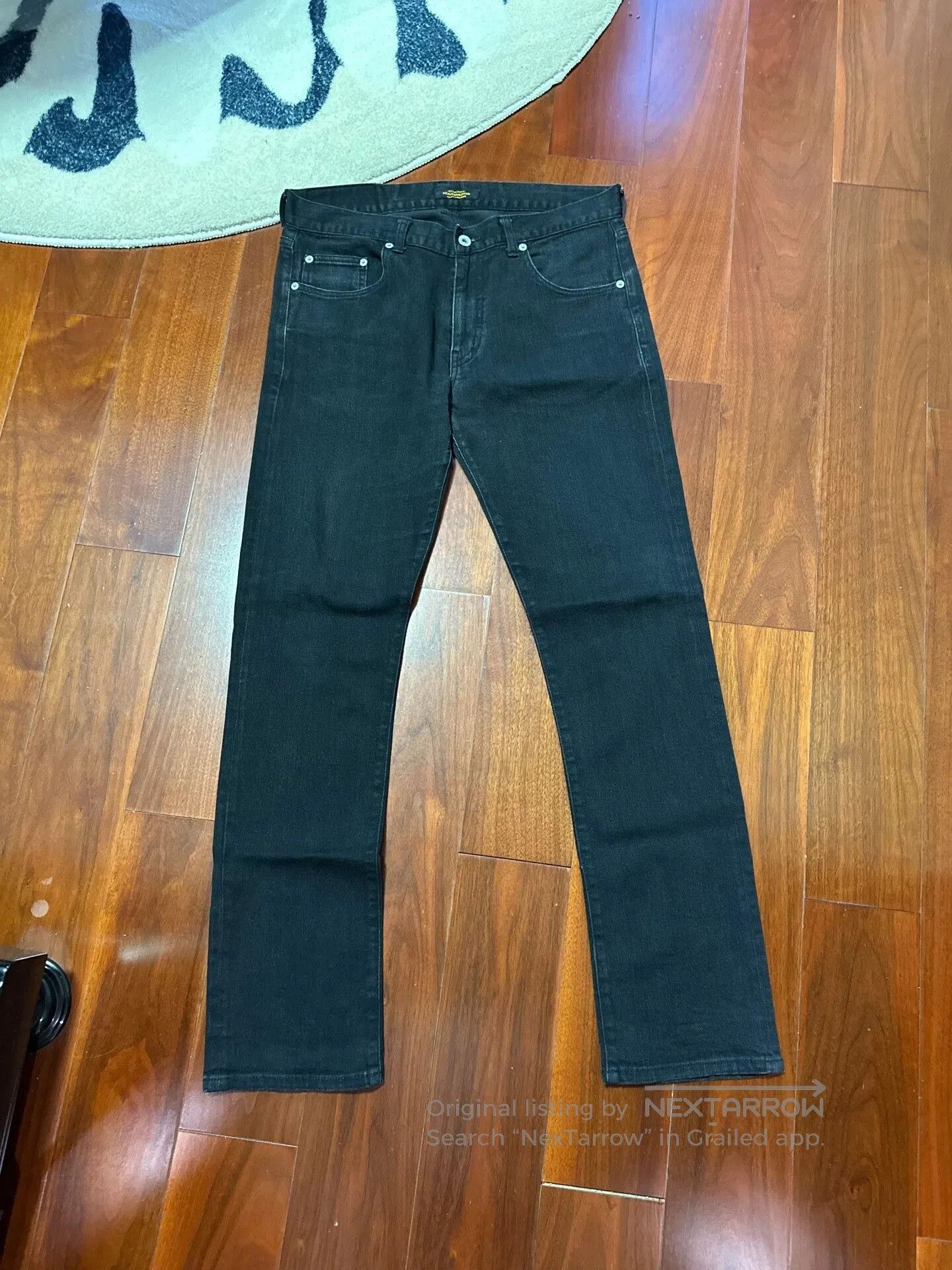 Neighborhood NEIGHBORHOOD 15AW Black Straight Jeans L. Size US 34 / EU 50 - 1 Thumbnail