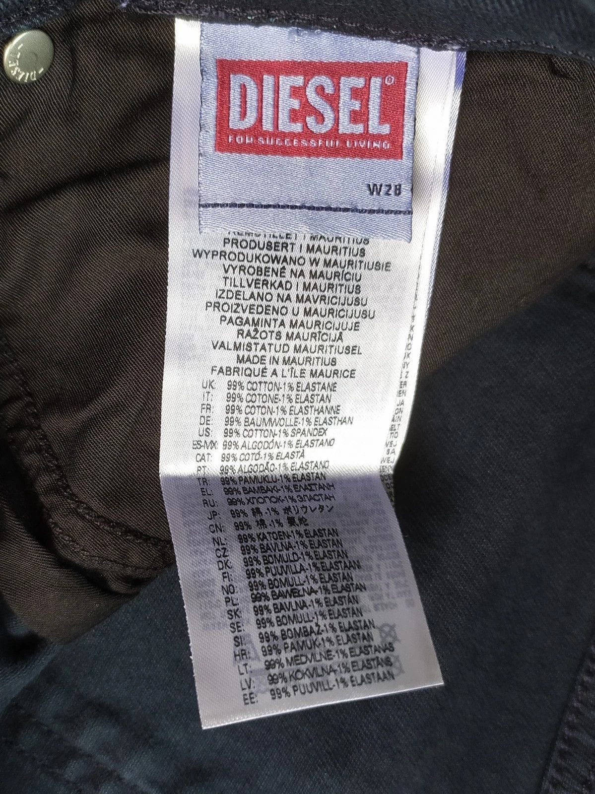 Diesel Diesel 2019 D-STRUKT L.30 MENS JEANS SLTP/9706 Size US 28 / EU 44 - 8 Thumbnail