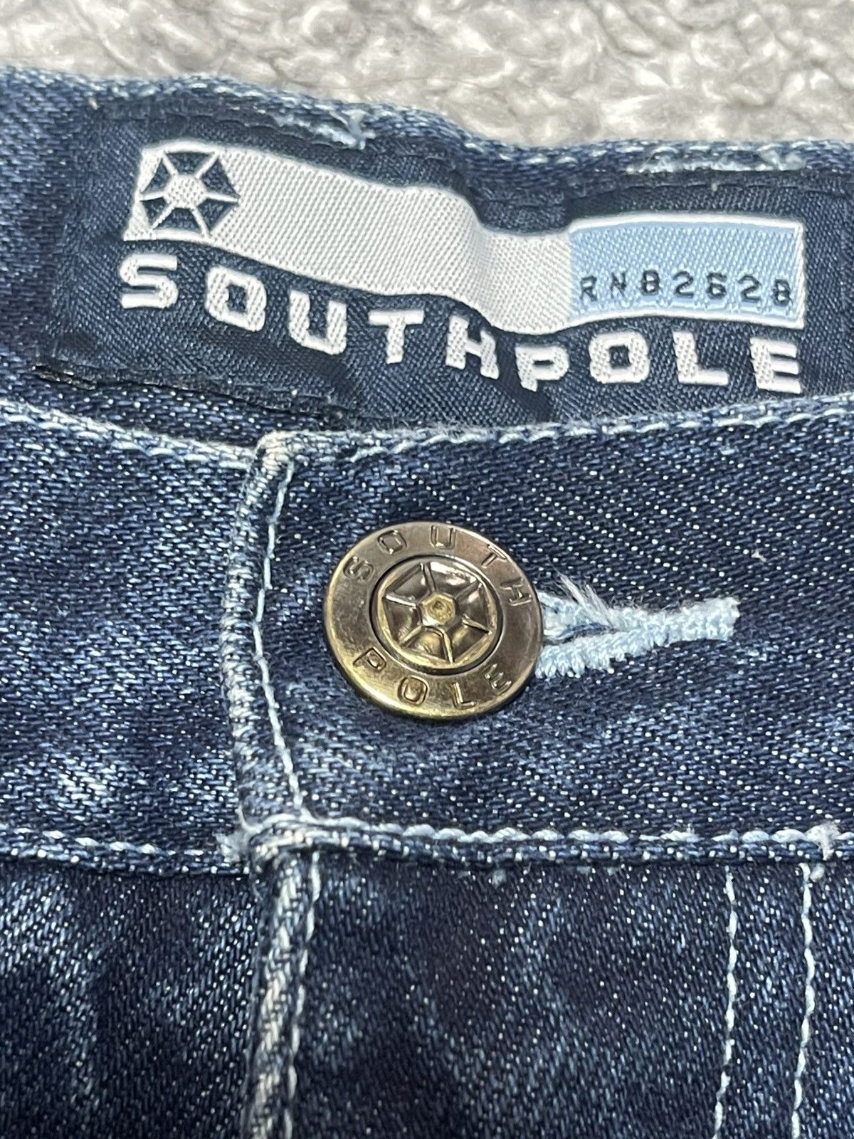 Southpole Southpole Y2K Baggy Loose Fit Denim Shorts HipHop size 36 Size US 36 / EU 52 - 14 Thumbnail
