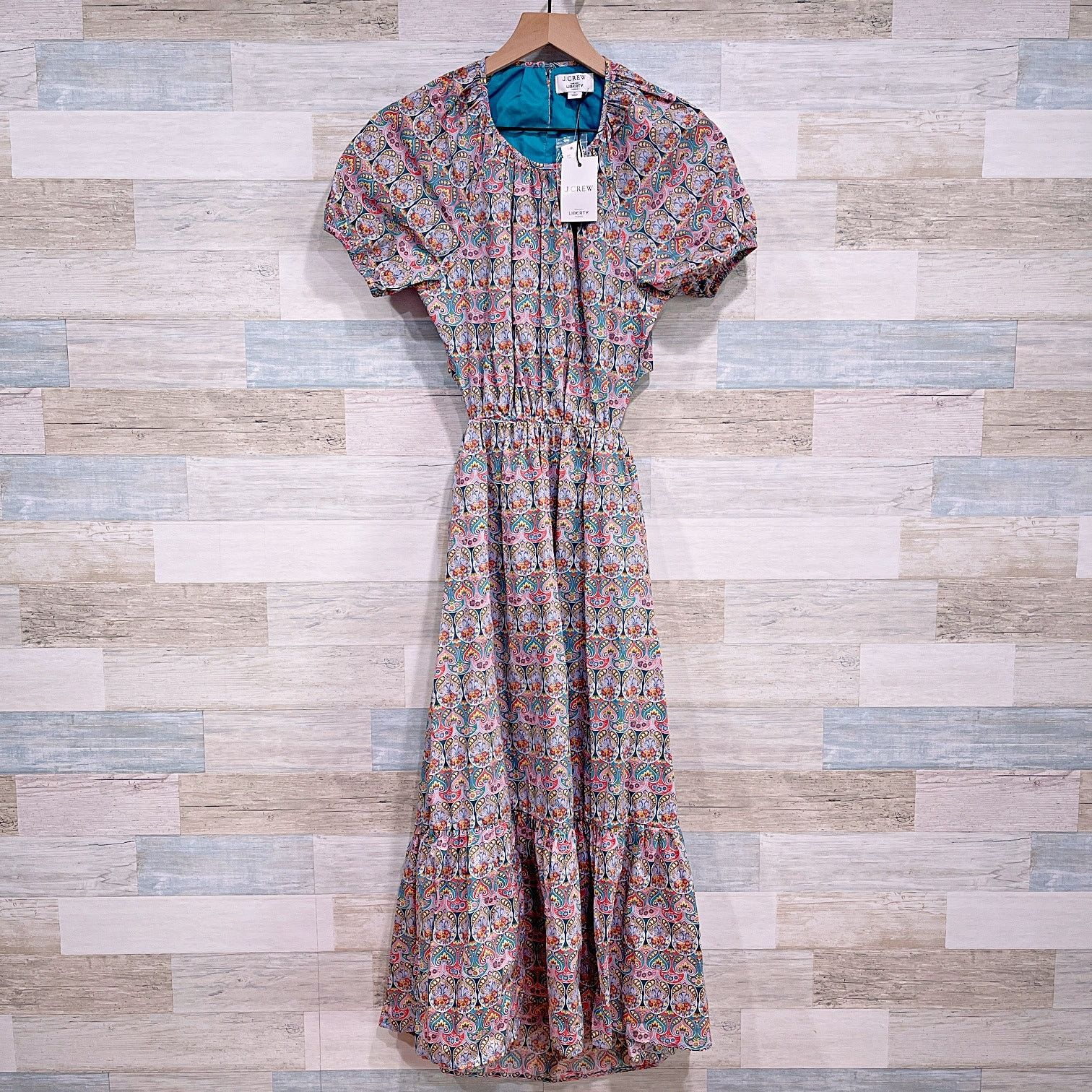 J.Crew J Crew Side Cutout Dress Liberty Giorgia Duke Womens 0 Size XS / US 0-2 / IT 36-38 - 1 Thumbnail