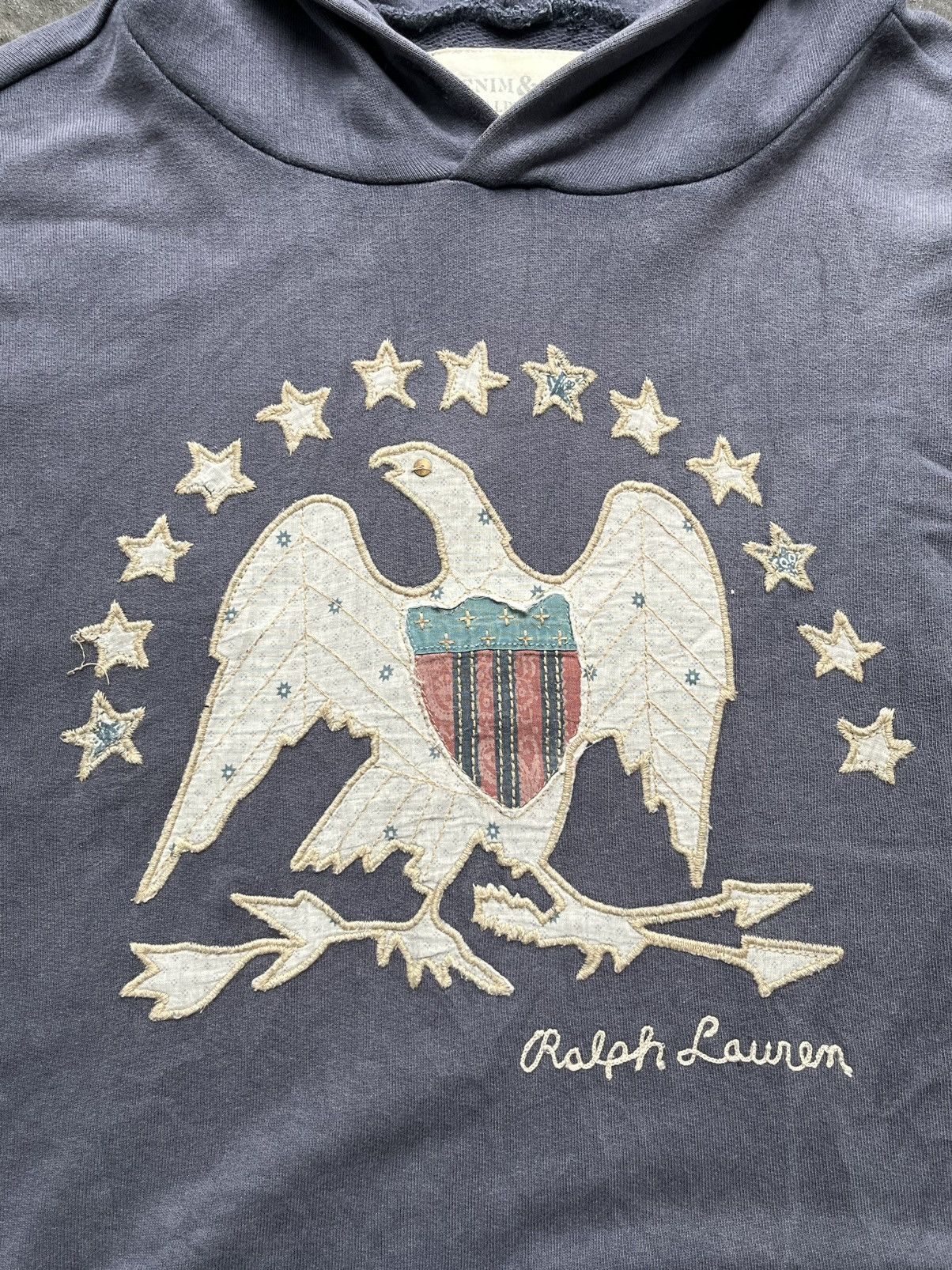 Vintage Ralph Lauren Hoodie Faded