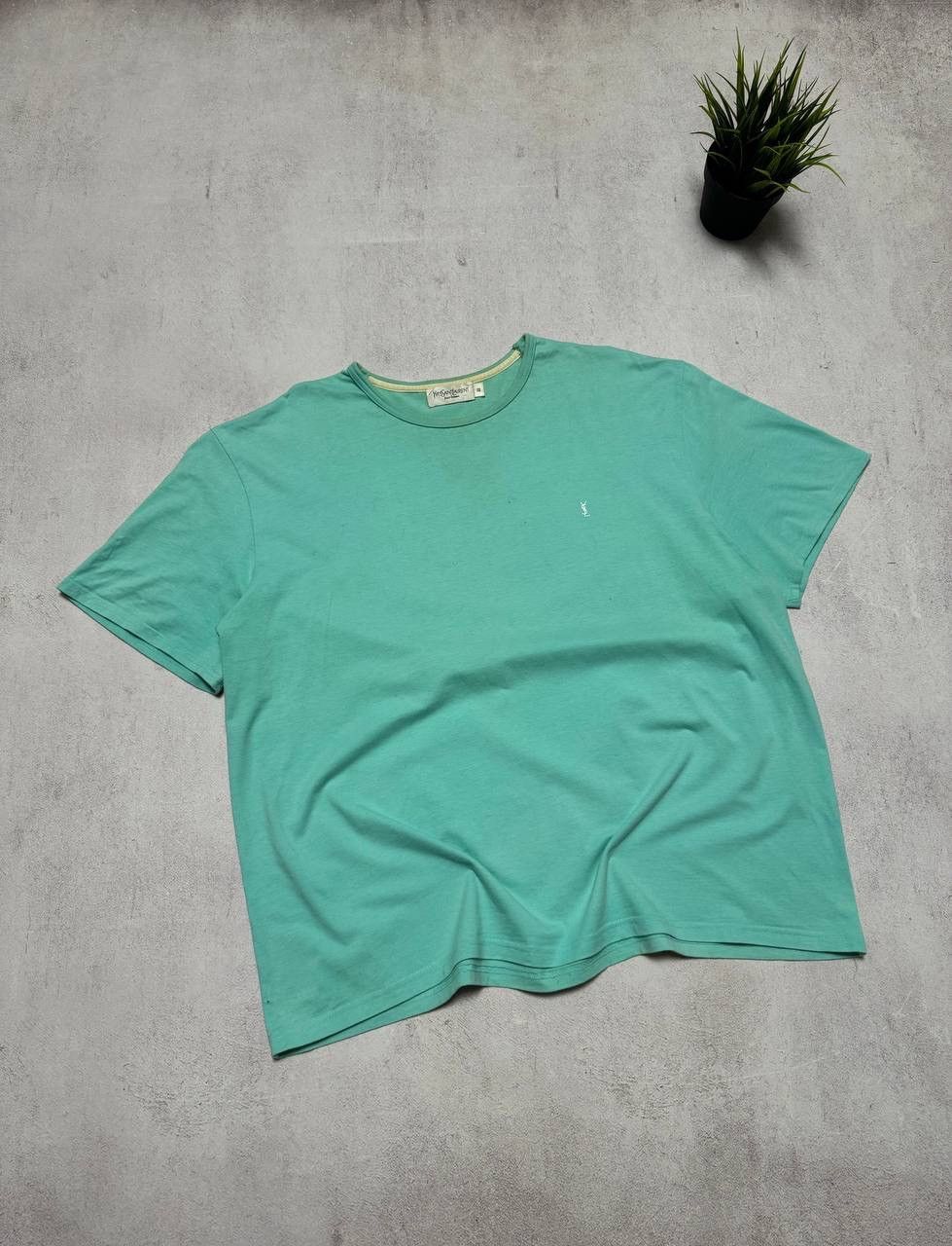 Vintage × Yves Saint Laurent Vintage YSL T Shirt Tee Mini Logo Baggy Dirty 90s Y2K Size US XXL / EU 58 / 5 - 1 Thumbnail