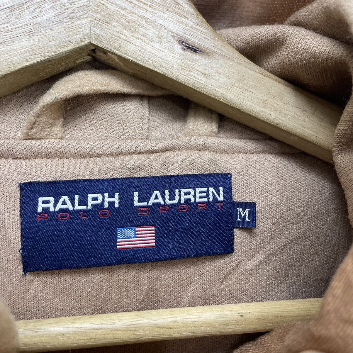 Polo Ralph Lauren × Vintage Ralph Lauren Polo Design Style Duffel Hoodie Jacket Size M / US 6-8 / IT 42-44 - 3 Thumbnail