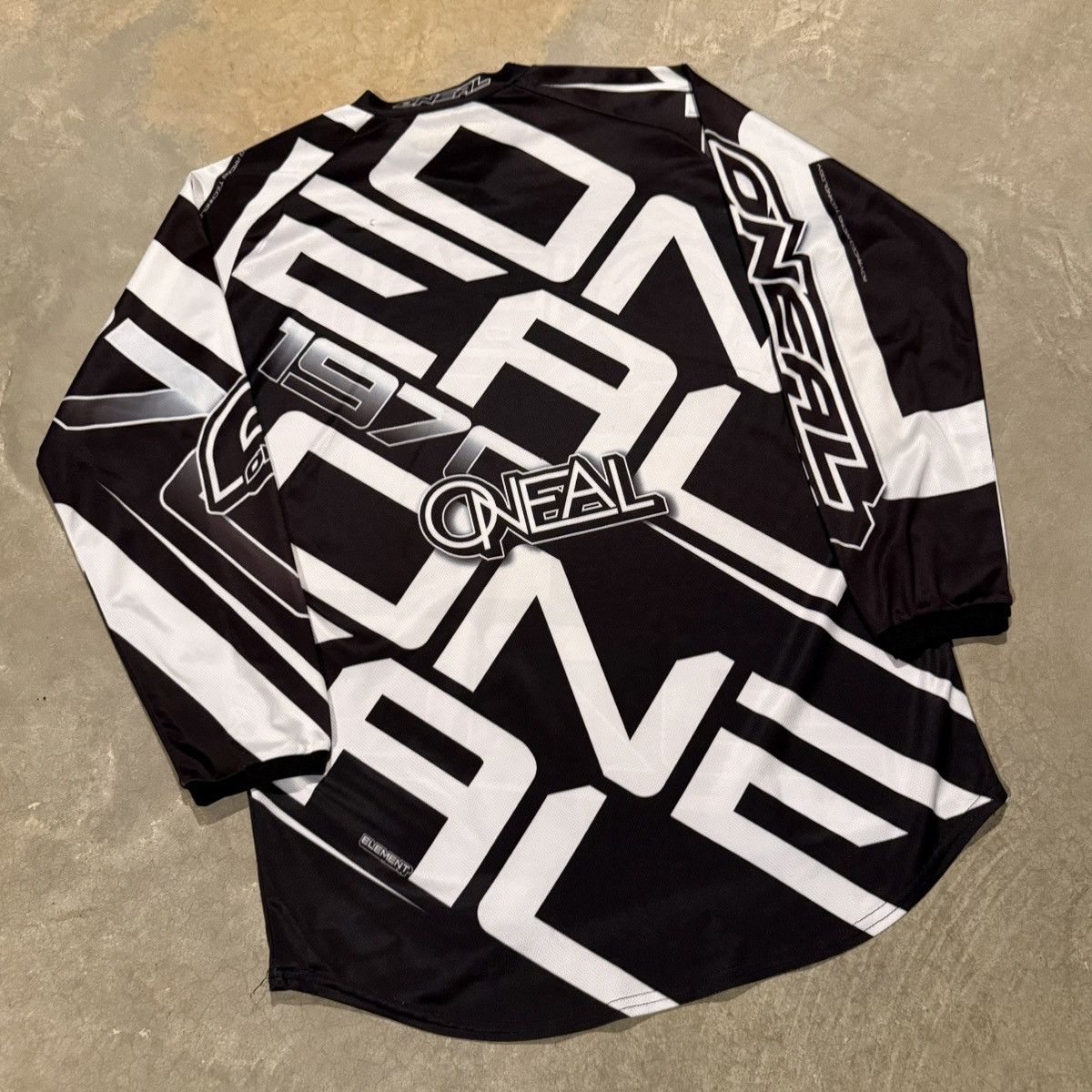 Vintage Vtg 2000s Oneal Racing Motocross Mesh Jersey ERD Grunge Y2K Size US L / EU 52-54 / 3 - 9 Thumbnail