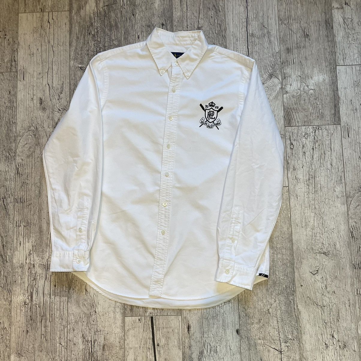 Polo Ralph Lauren × Ralph Lauren Ralph Lauren white shirt polo shirt luxury brand designer Size US L / EU 52-54 / 3 - 3 Thumbnail