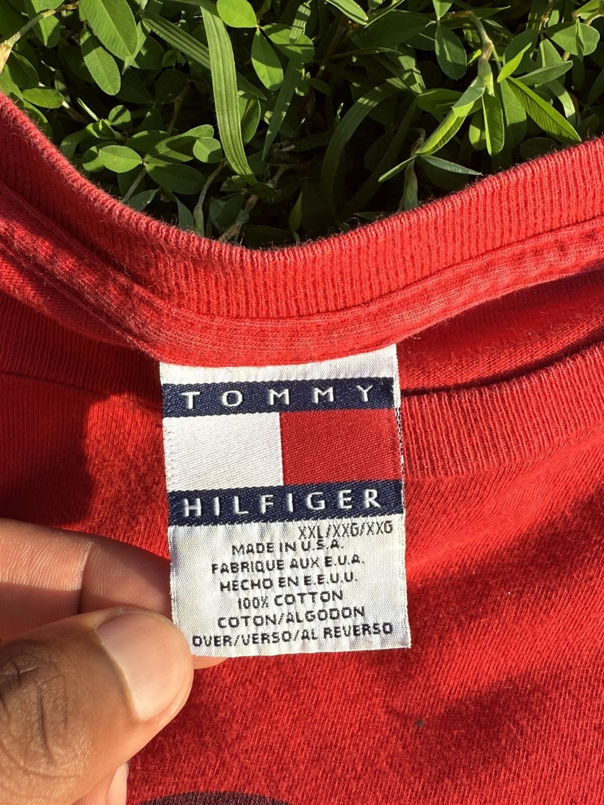 Tommy Hilfiger Tommy Hilfiger Roman Numeral T-Shirt ‘Red’ Size US XXL / EU 58 / 5 - 5 Thumbnail