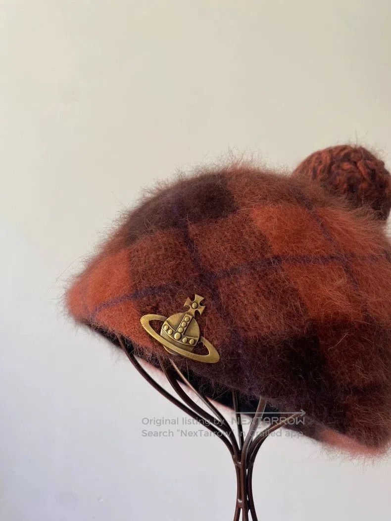 Vivienne Westwood Vivienne Westwood Vintage Plaid Beret . Size ONE SIZE - 3 Thumbnail