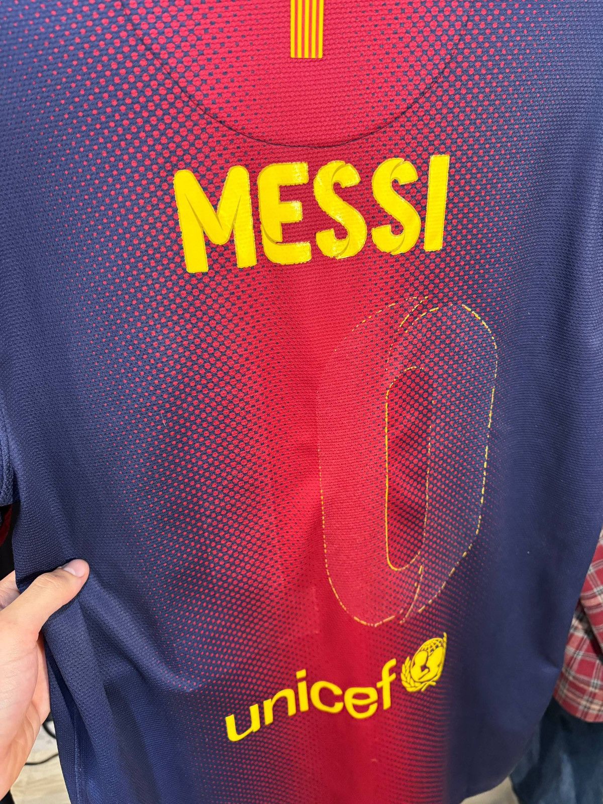 Nike 2012-13 Nike Barcelona Messi soccer jersey Size:S Size US S / EU 44-46 / 1 - 6 Thumbnail