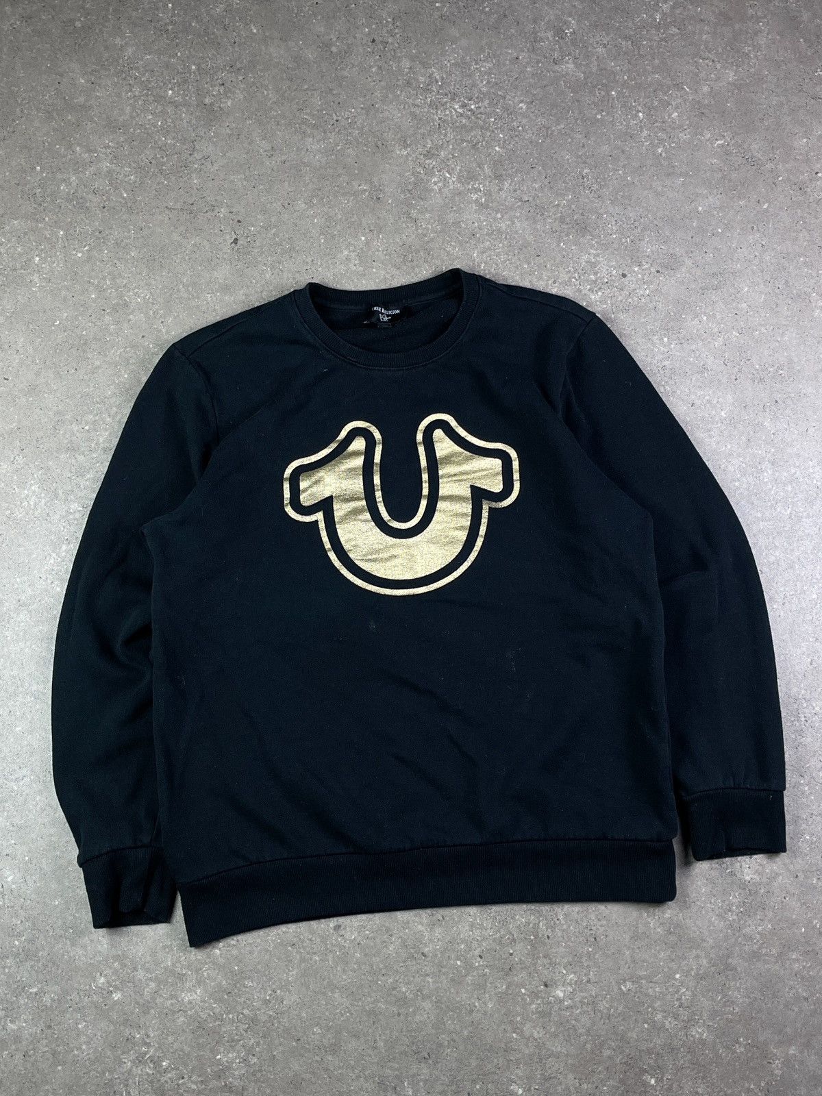 True Religion × Vintage Vintage Y2K True Religion big logo swag drip Sweatshirt Size US L / EU 52-54 / 3 - 1 Thumbnail