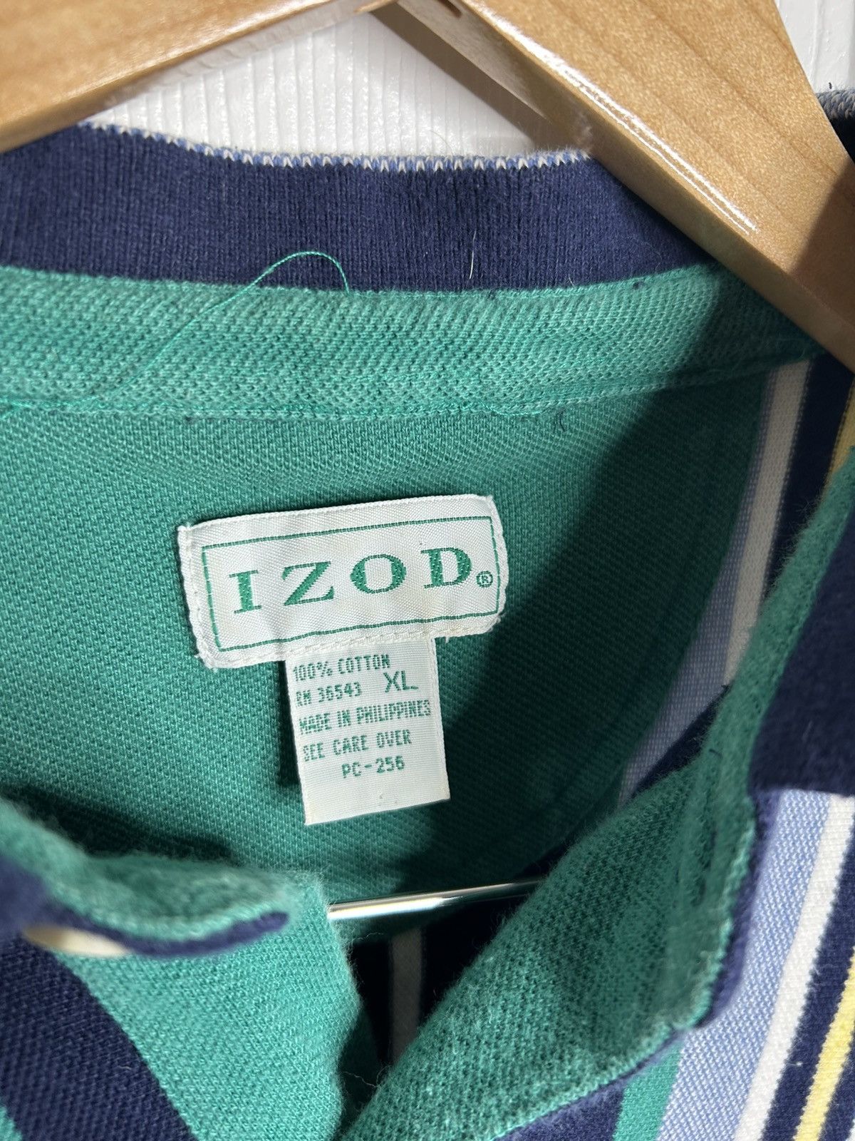 Izod Vintage 90s IZOD Polo Size US XL / EU 56 / 4 - 4 Thumbnail