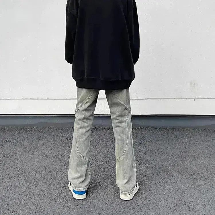 Japanese Brand Retro washed straight leg jeans Size US 30 / EU 46 - 5 Thumbnail