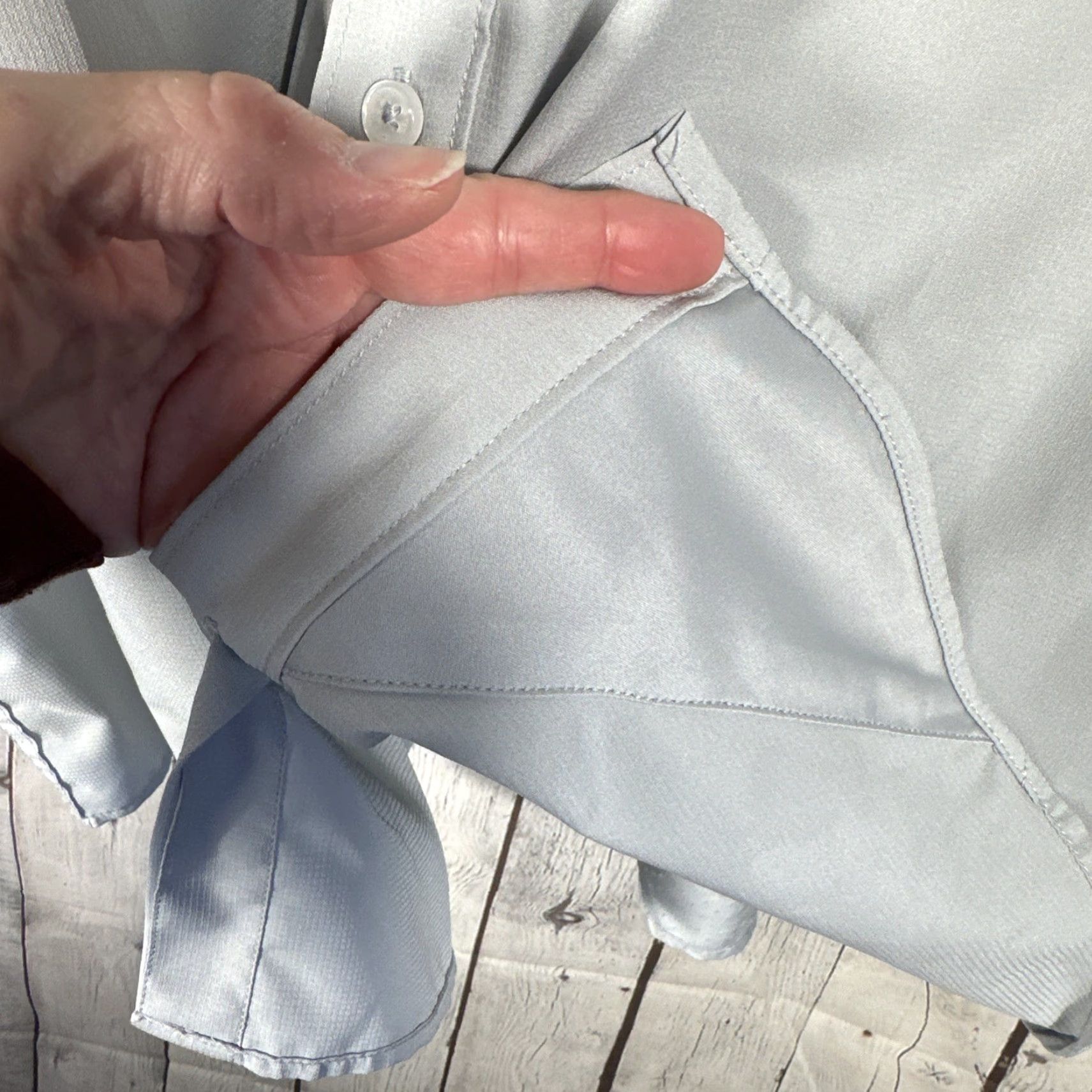 Vintage Huk Tide Point Shirt Men's 3XL Button-Up Short Sleeve Gray Polyester Breathing Pockets Embroidered Logo Vented Performance Guide Size US XXL / EU 58 / 5 - 4 Thumbnail