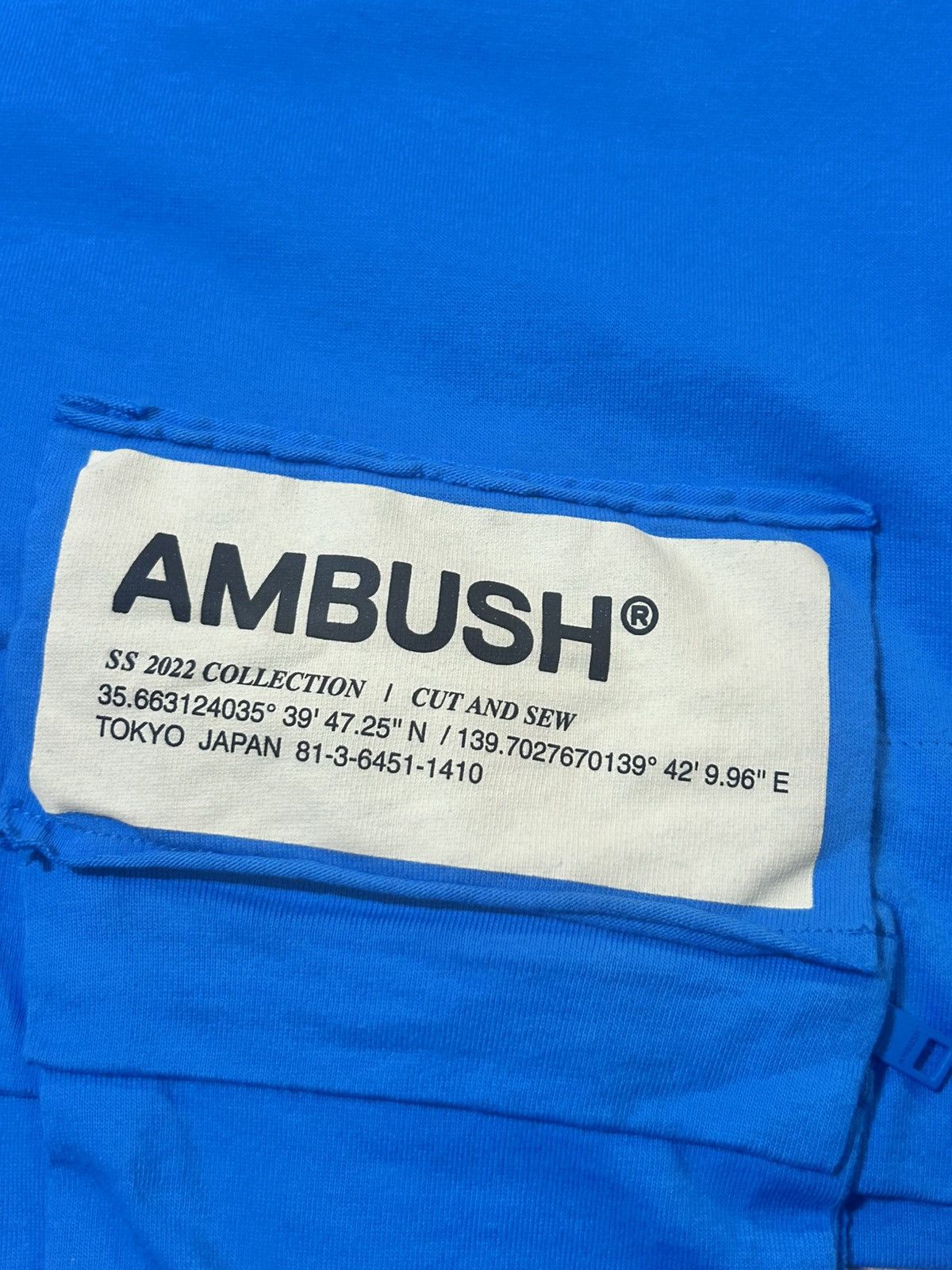 Ambush Design Ambush Japanese Brand Deep Wate Blue Packable Waist Pocket Size US L / EU 52-54 / 3 - 4 Thumbnail