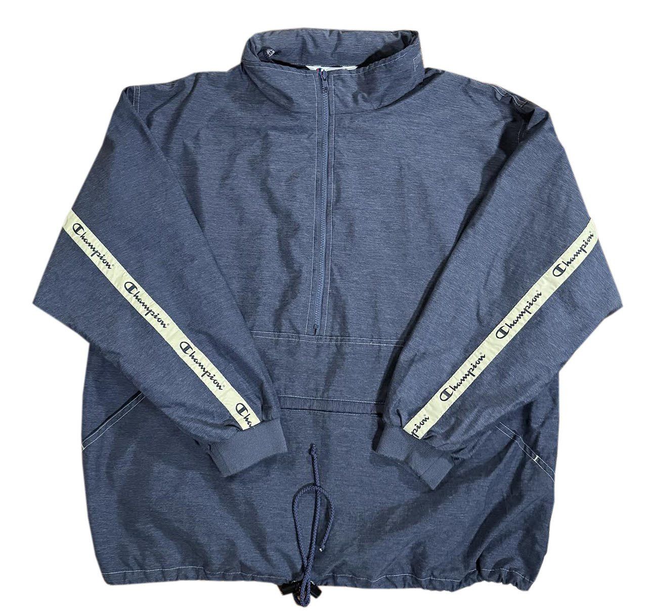 Champion Vintage Champion Logo Trim 1/2 Zip Jacket (Size L) Size US L / EU 52-54 / 3 - 1 Thumbnail
